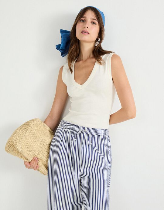 Comprar Online Top, Mulher, Cru