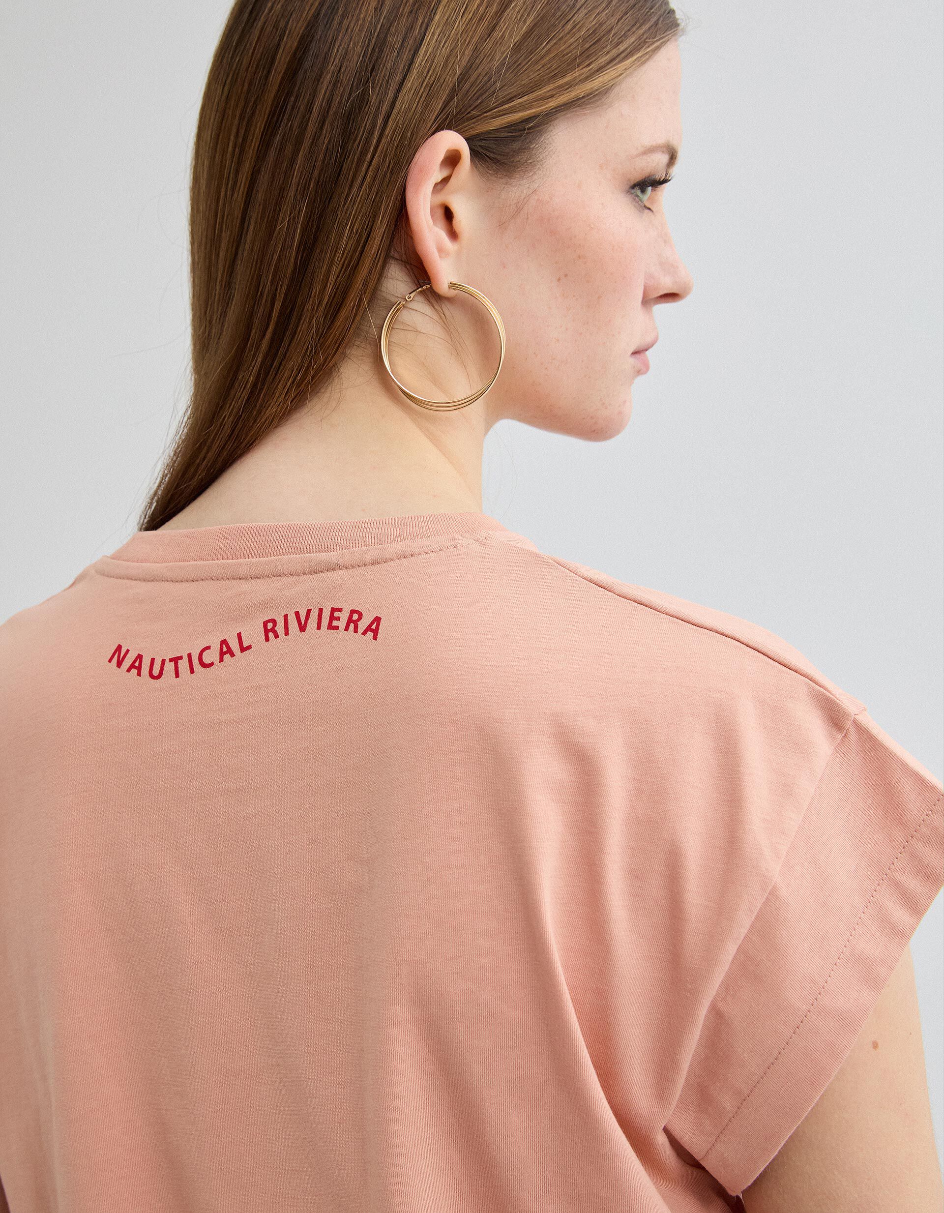 Comprar Online T-shirt Estampado, Mulher, Laranja