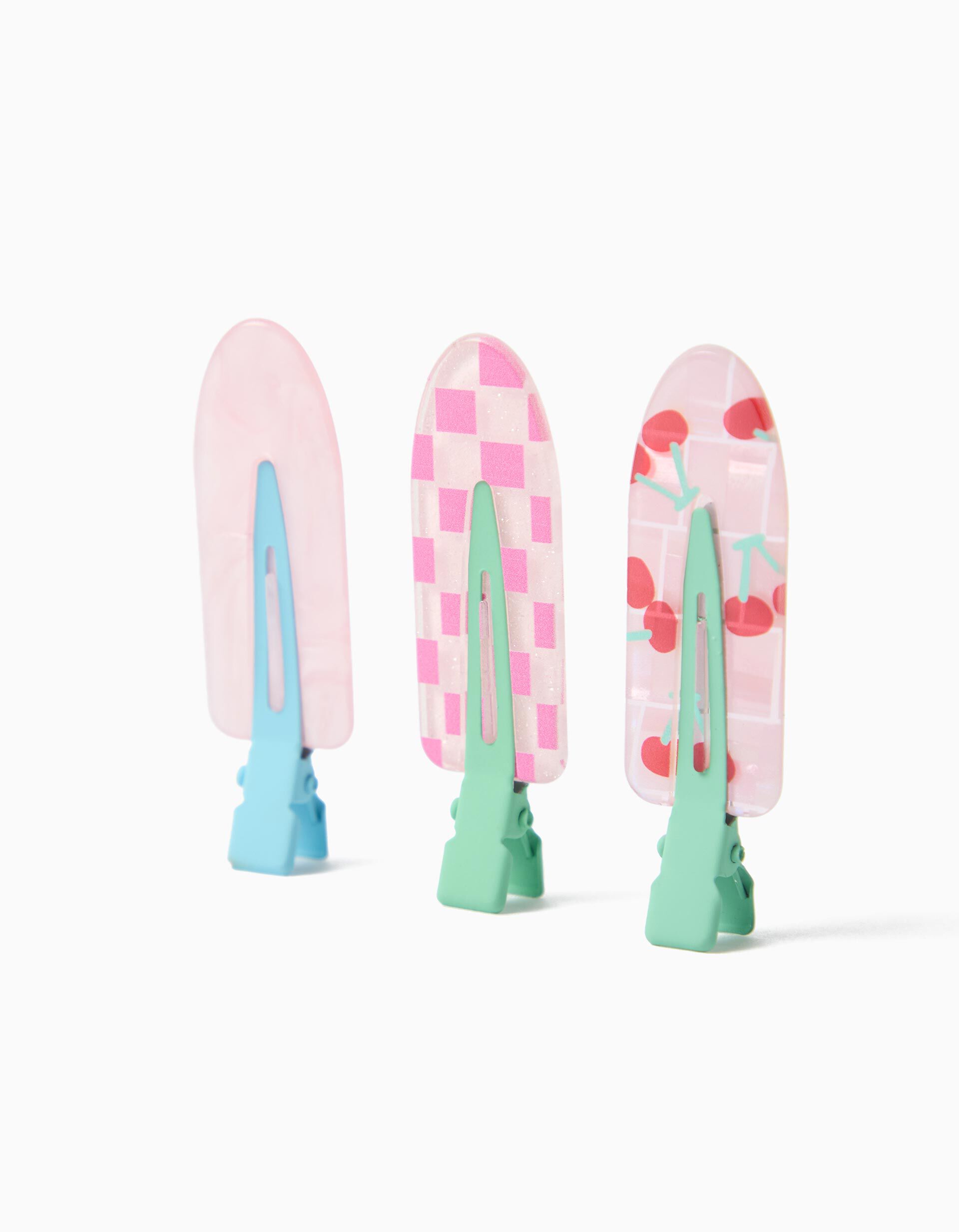 Comprar Online Pack 3 Ganchos de Cabelo, Menina, Multicolor