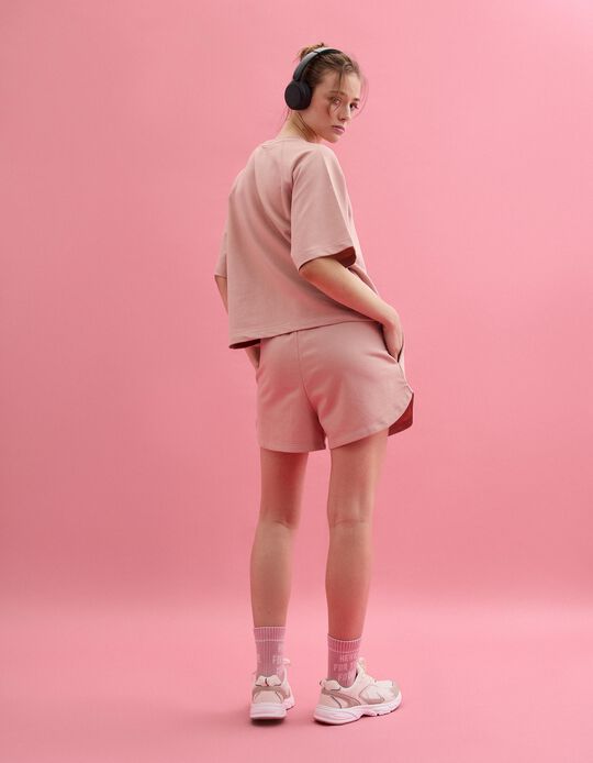 Comprar Online Cal&ccedil;&otilde;es Fleece, Mulher, Rosa Claro