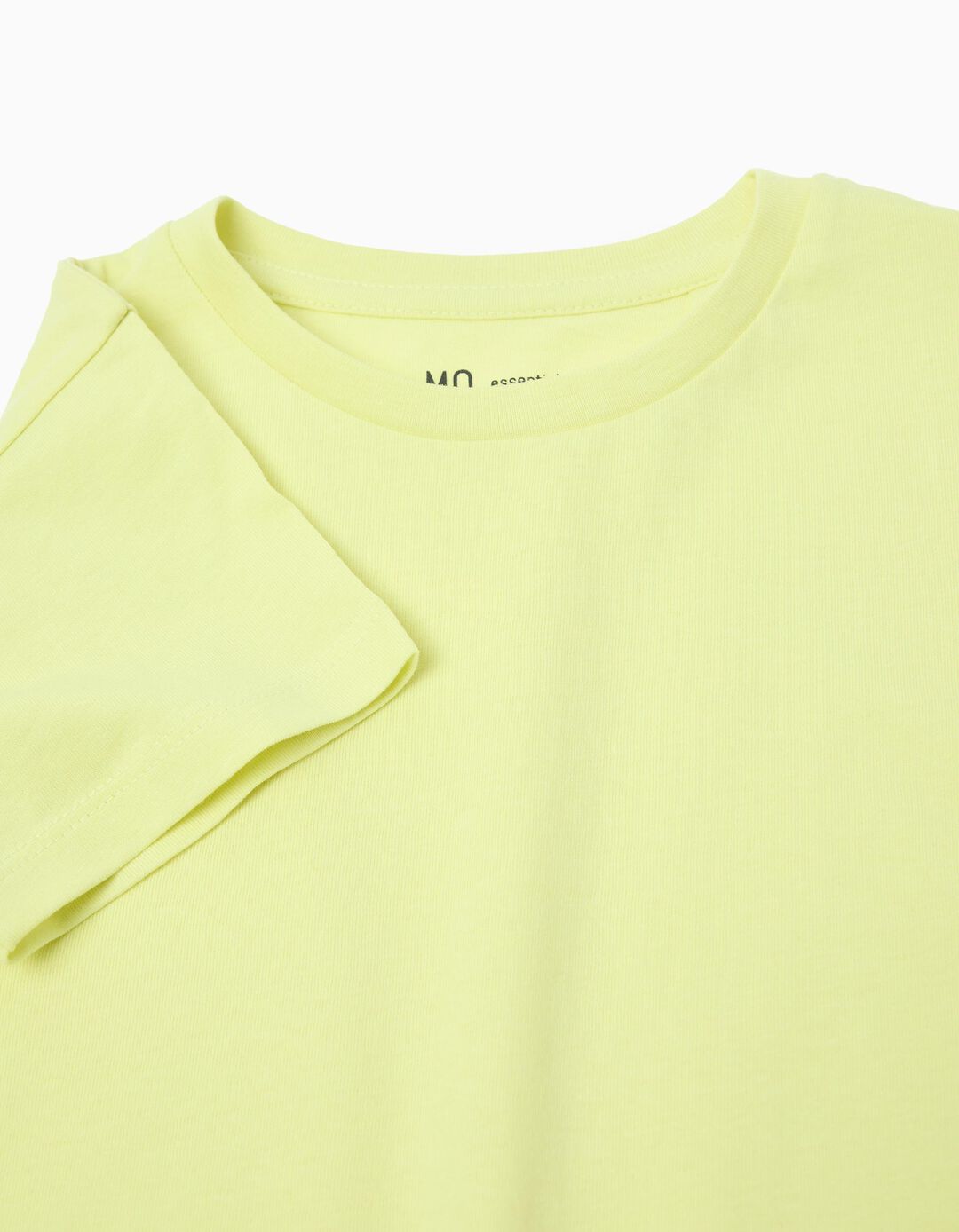 T-shirt, Menina, Amarelo Claro