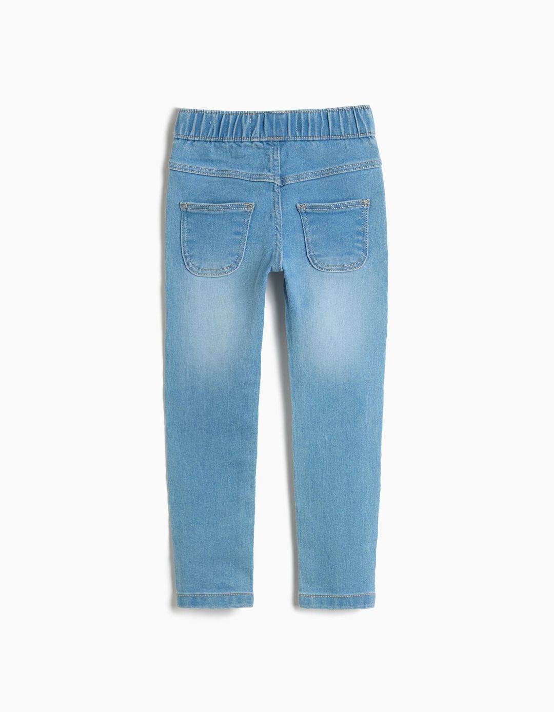 Jeggings de Ganga, Menina, Azul Claro