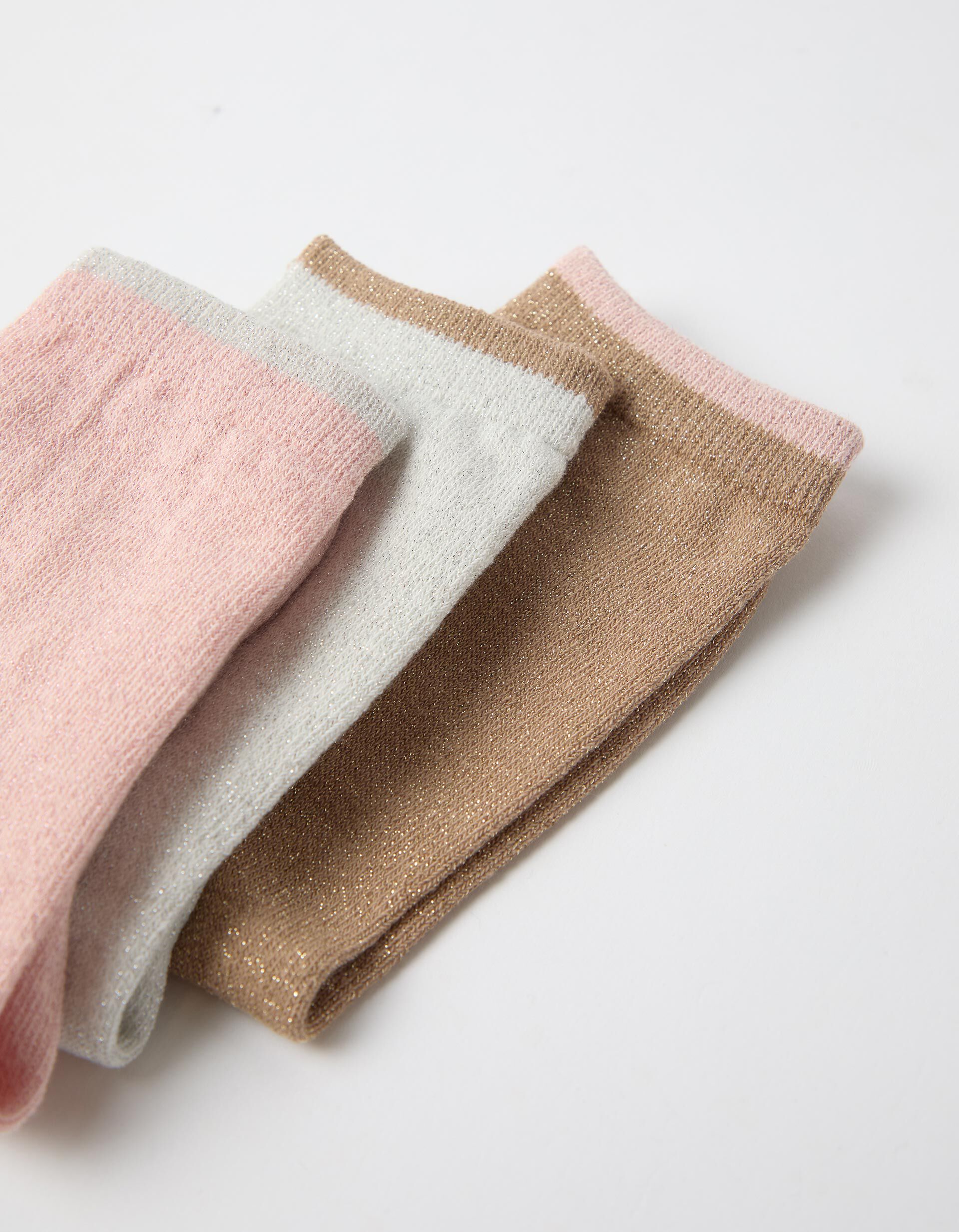 Comprar Online Pack 3 Pares De Meias, Mulher, Rosa