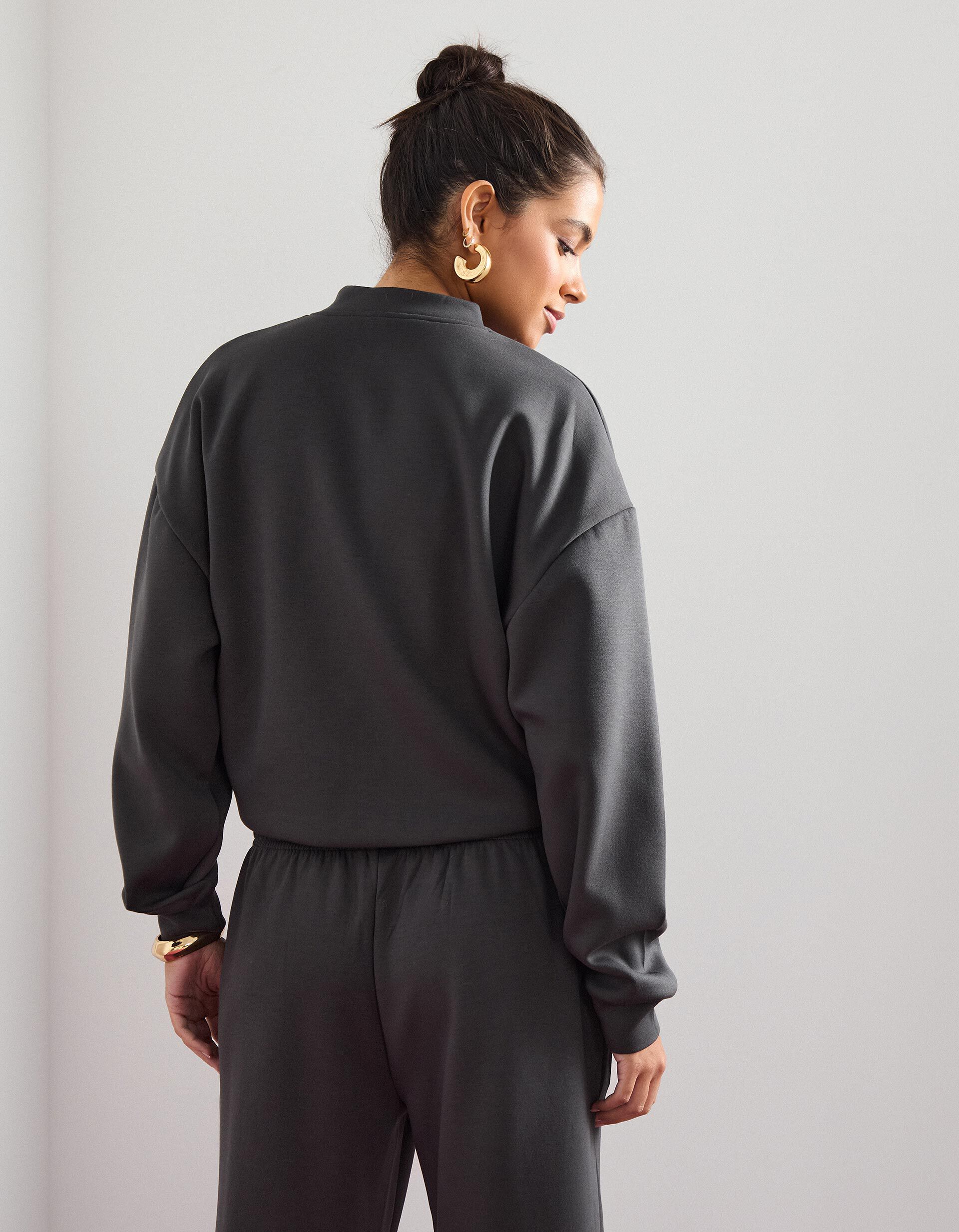 Comprar Online Bomber, Mulher, Cinzento Escuro