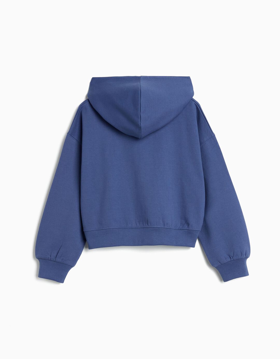Sweatshirt de Felpa Capuz, Menina, Azul