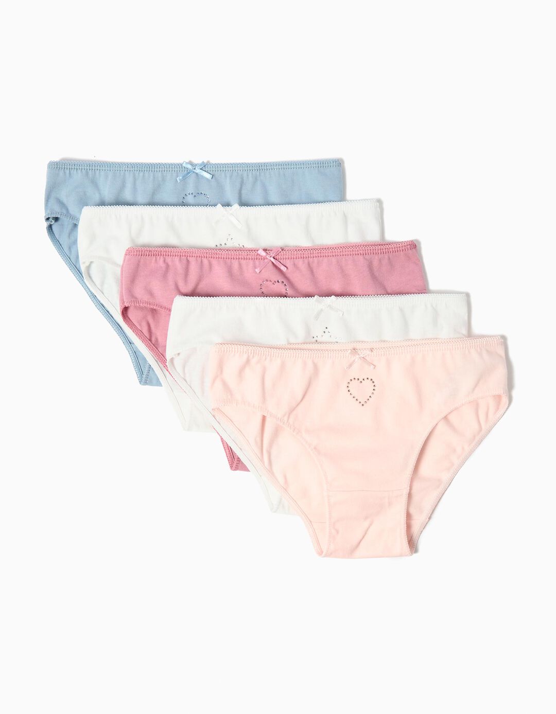 Pack 5 Cuecas, Menina, Multicolor