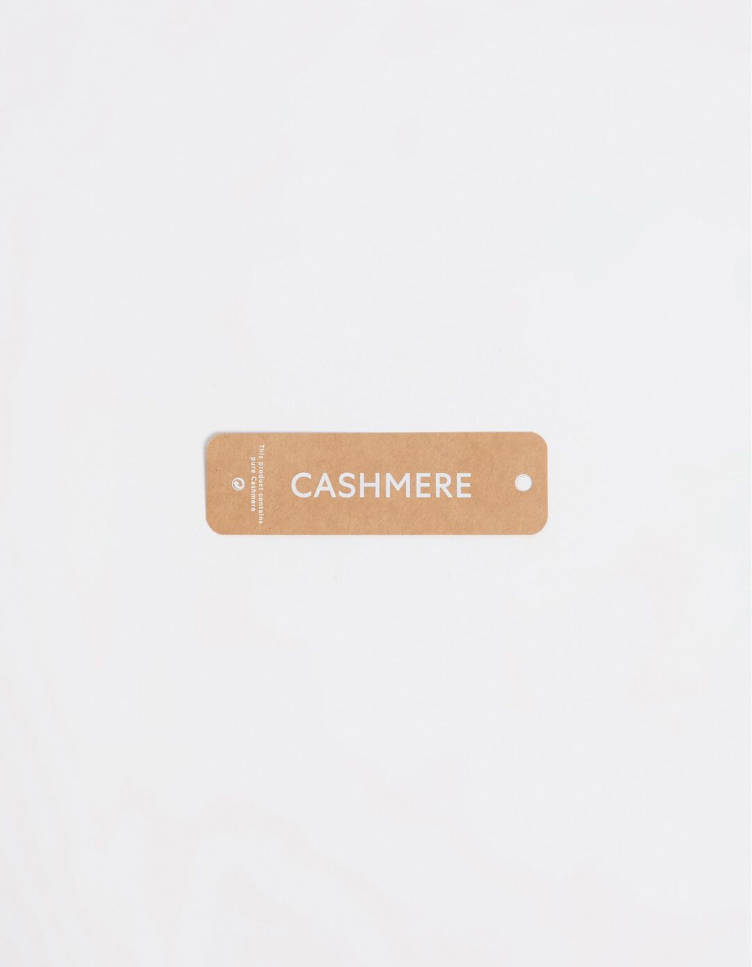 Camisola com Caxemira, Homem, Bege Claro