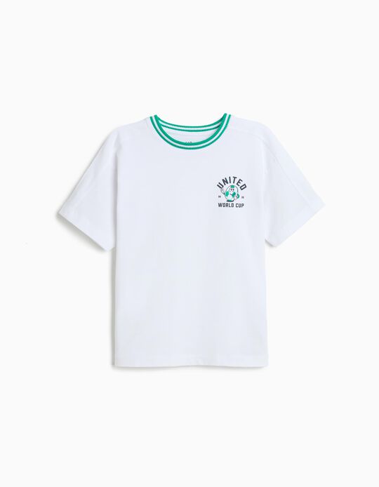 Comprar Online T-shirt Estampado, Menino, Branco