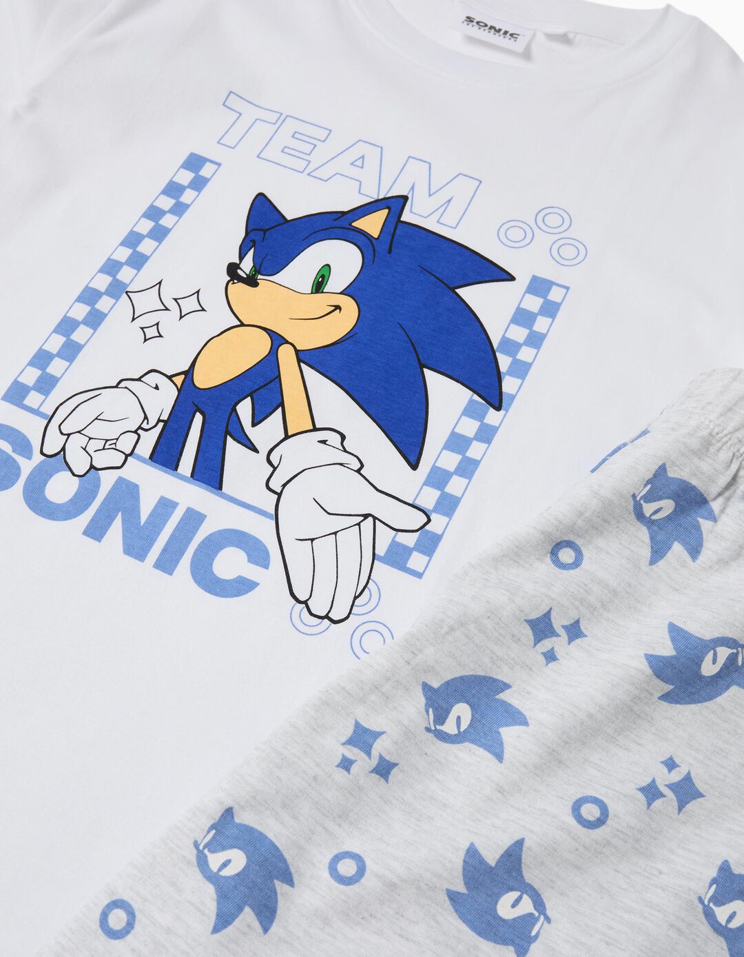 Pijama 'Sonic', Menino, Branco