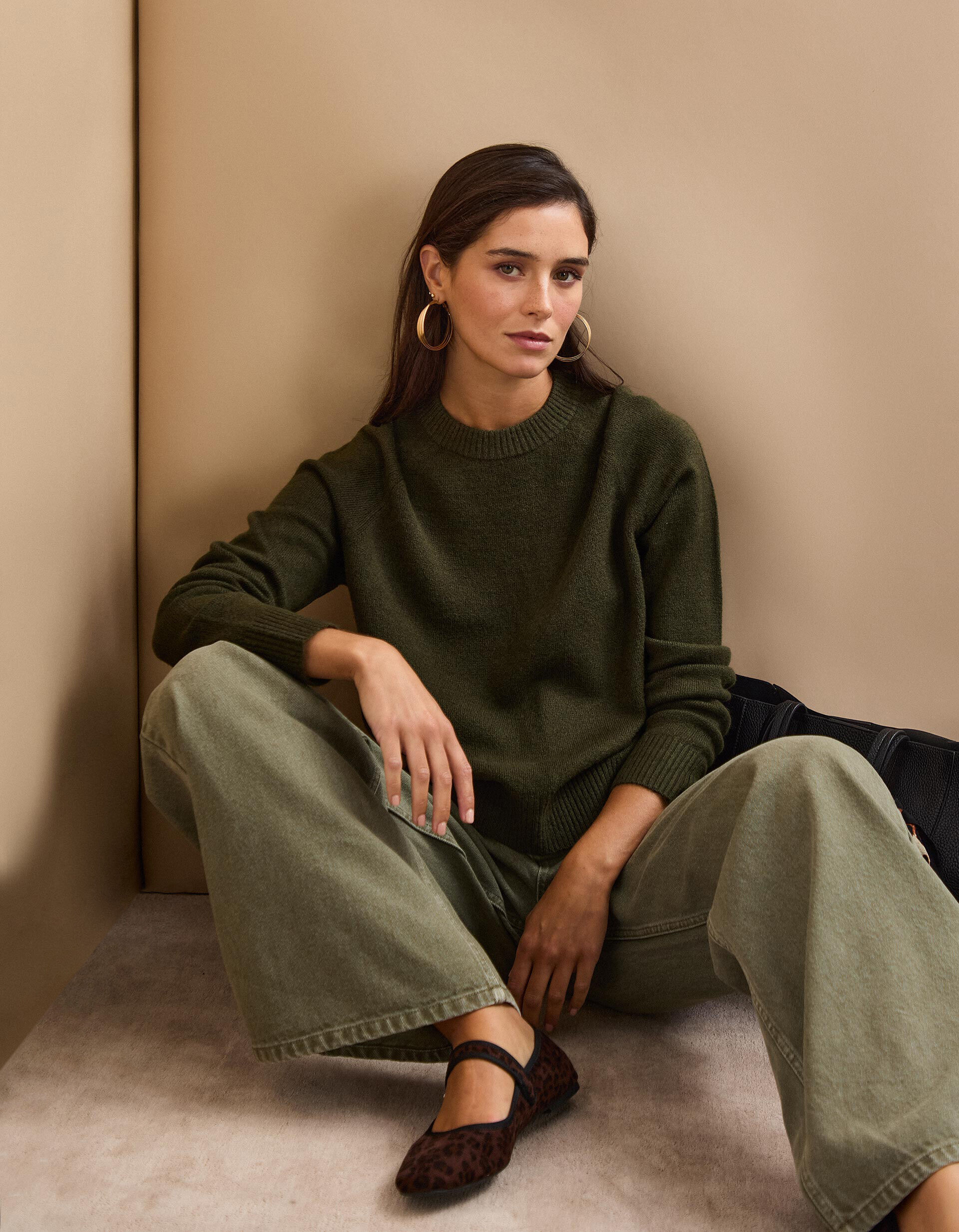 Comprar Online Camisola de Malha, Mulher, Verde