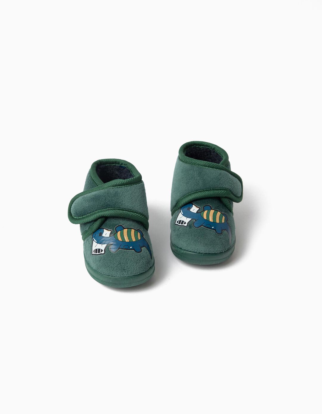 Pantufas, Menino, Verde