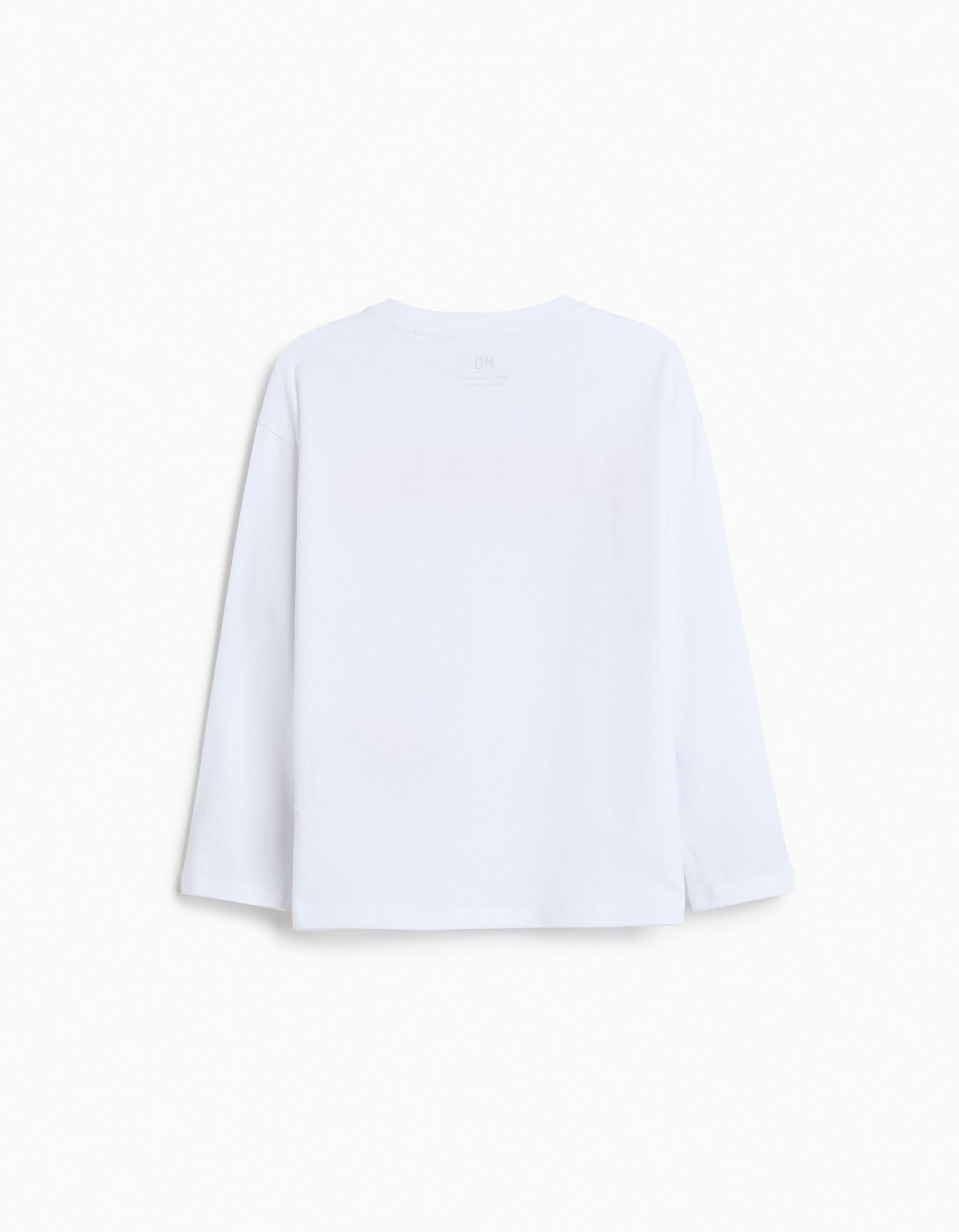 Comprar Online T-shirt de Manga Comprida, Menino, Branco