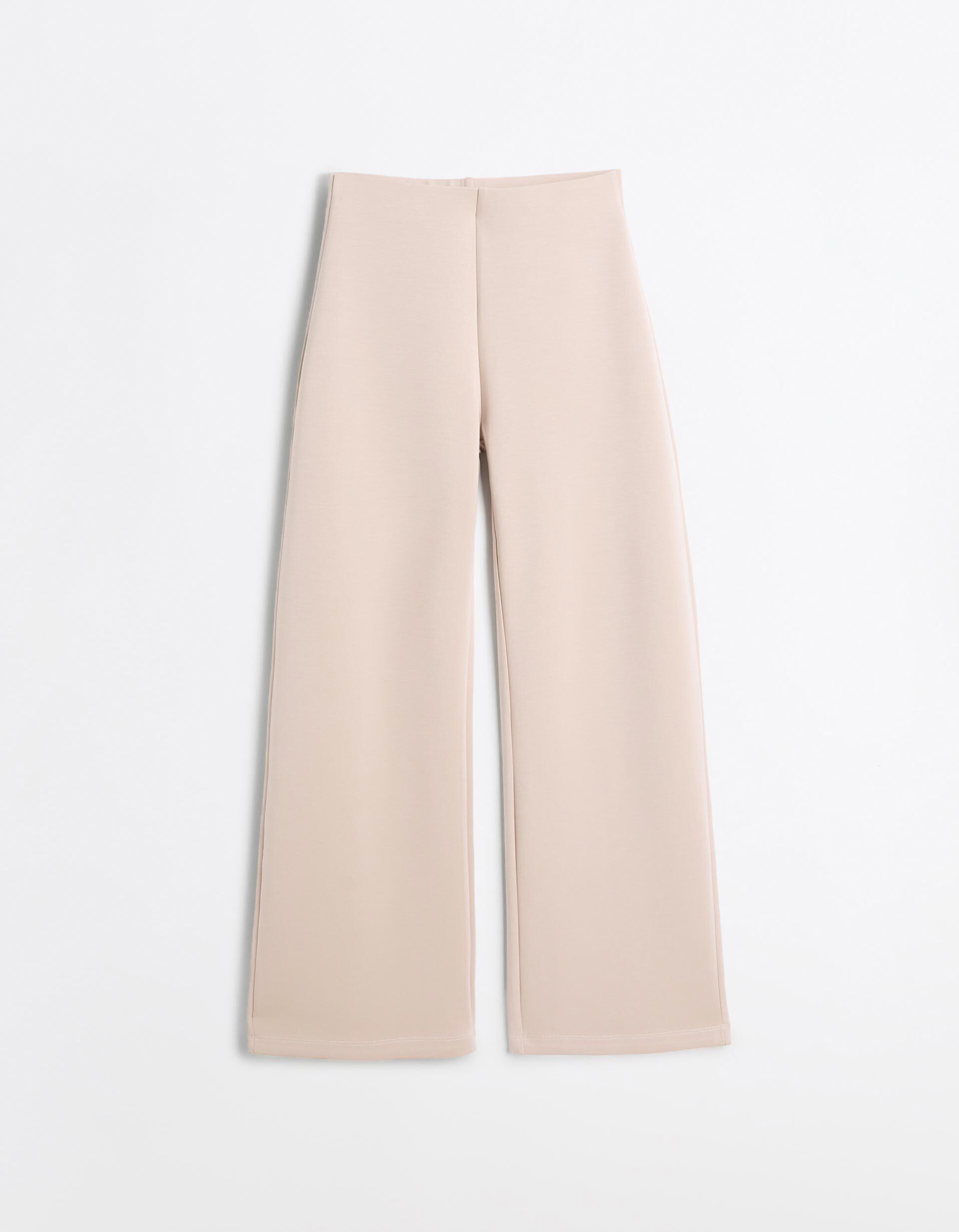 Comprar Online Cal&ccedil;as De Cintura Subida, Mulher, Bege