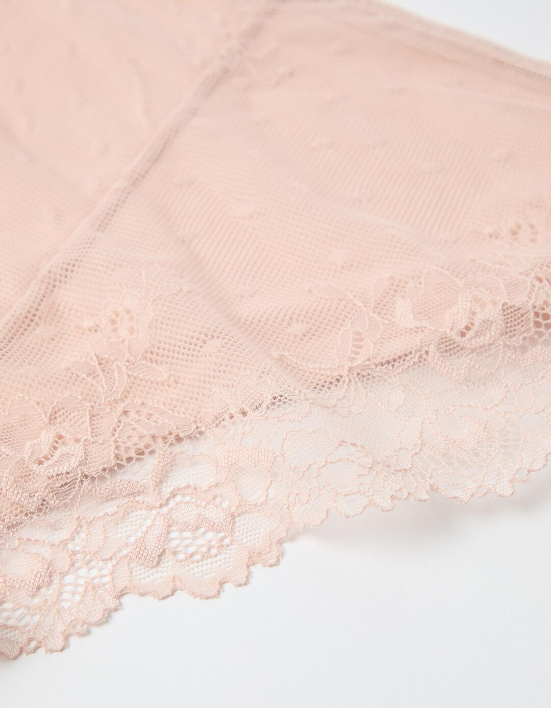 Cuecas Brief com Renda, Mulher, Rosa Claro