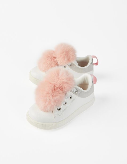 Trainers for Baby Girls 'ZY 1996', White/Pink