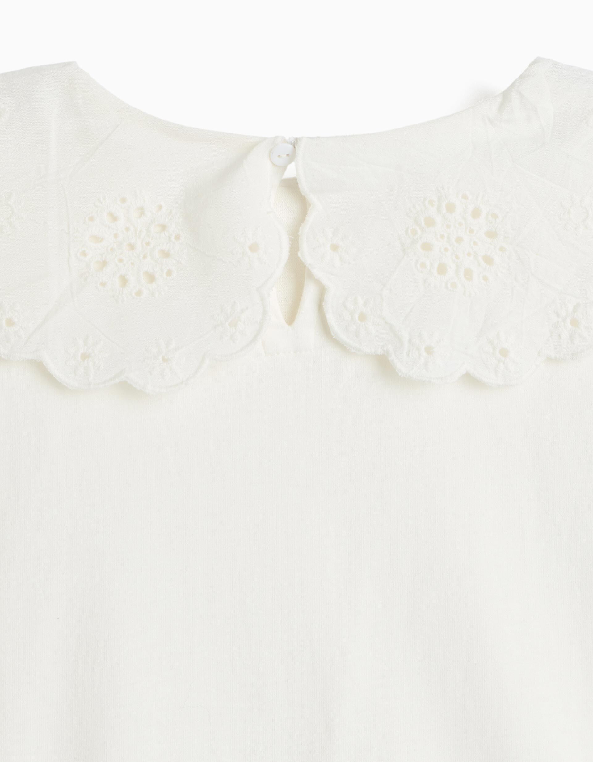 Comprar Online Camisola Boxy Fit, Menina, Branco