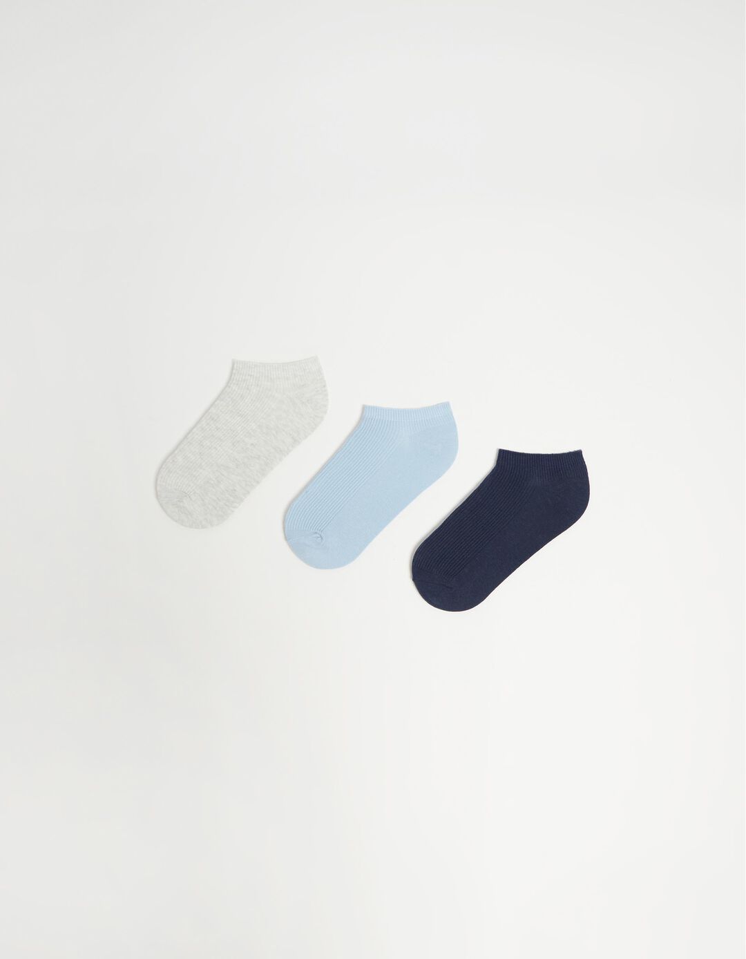 Pack 3 Pairs of Ankle Socks, Women, Multicolor
