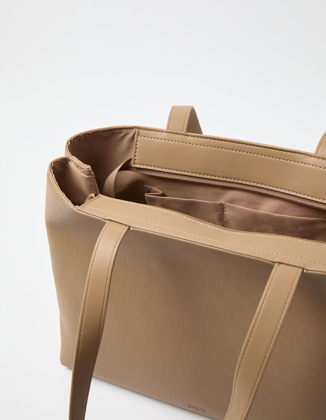 Mala Shopper, Mulher, Castanho Claro