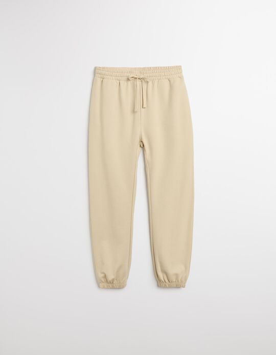 Comprar Online Calças Joggers, Mulher, Bege Claro 