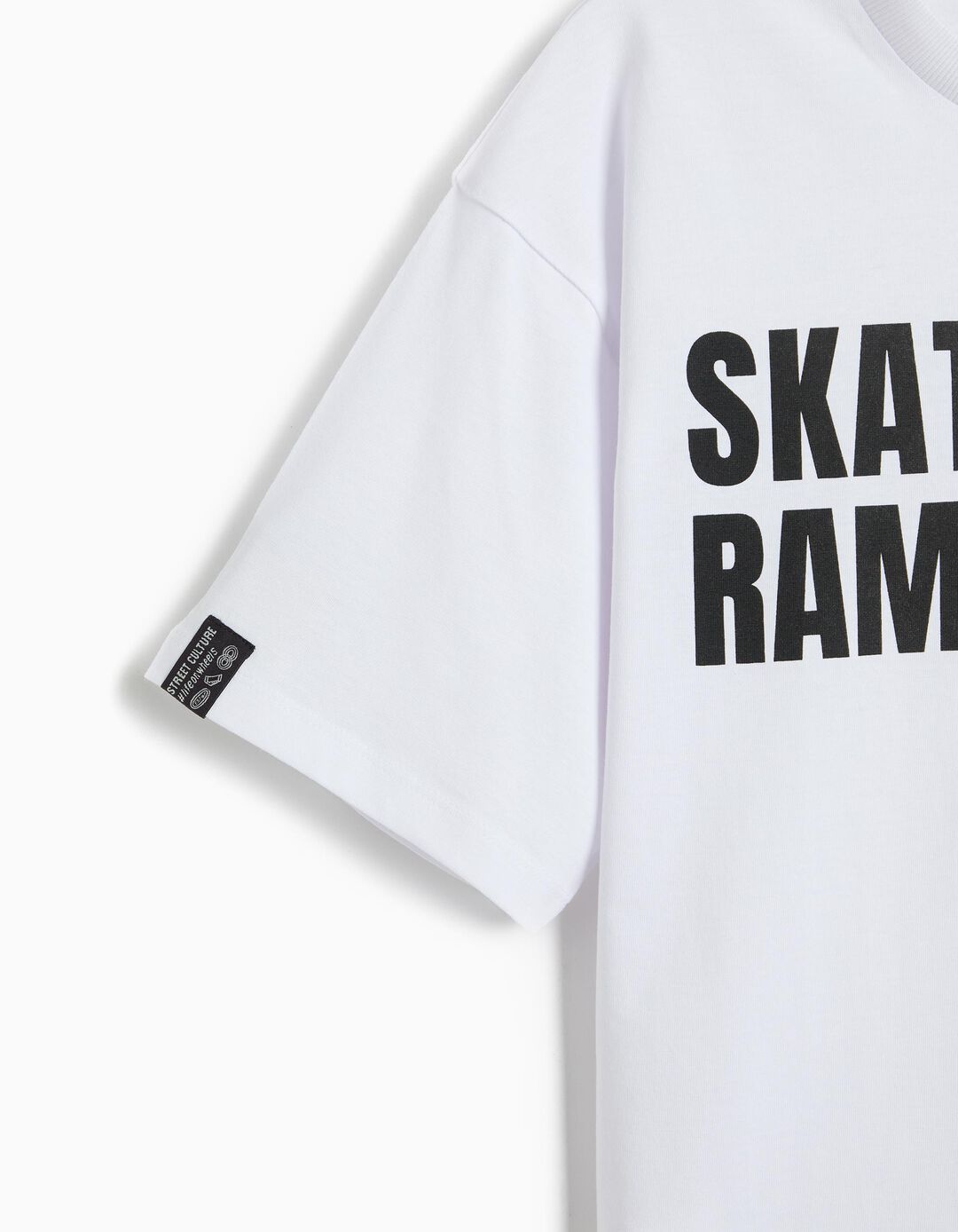 T-shirt Estampada, Menino, Branco 