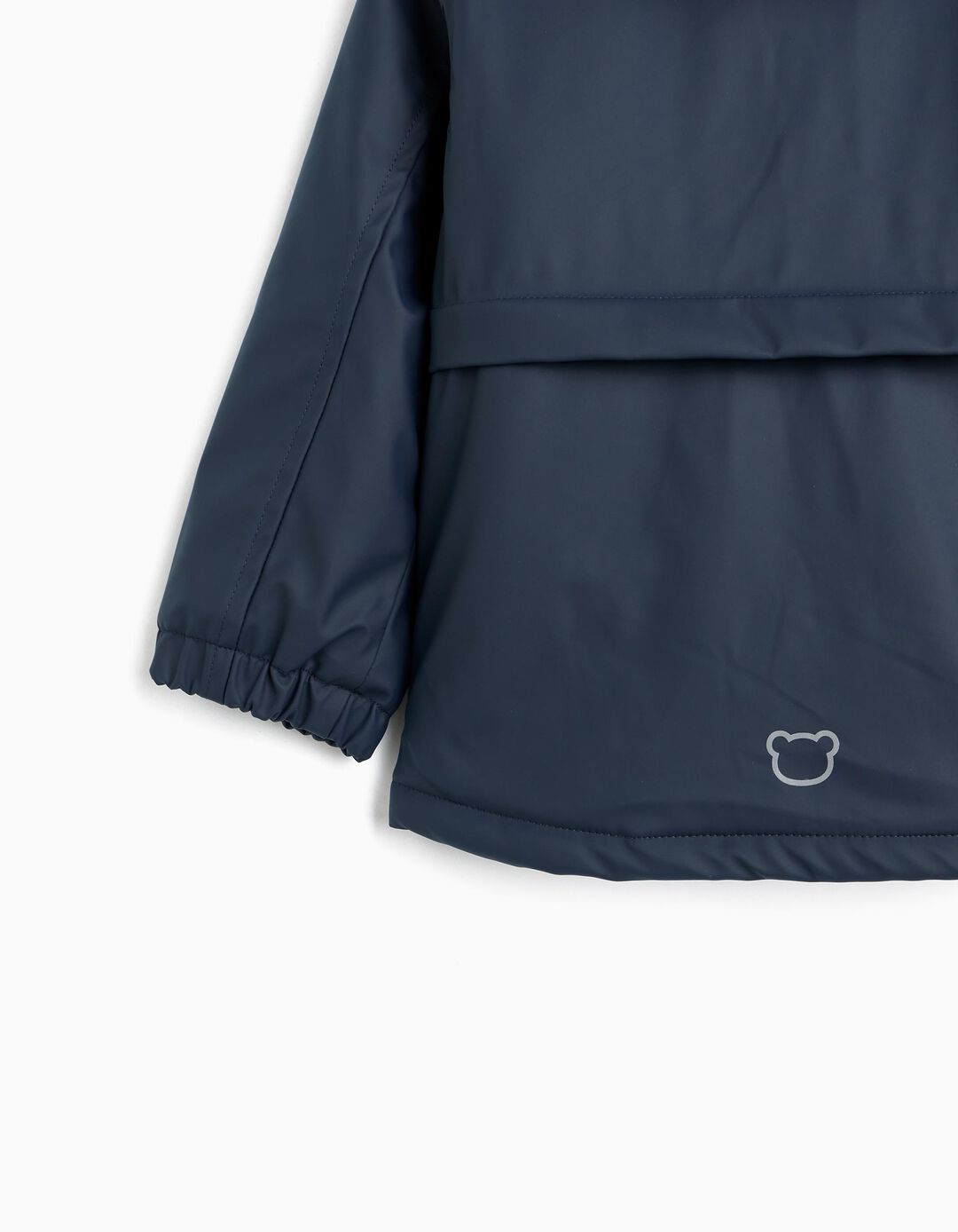 Parka Com Forro Sherpa, Menino, Azul Escuro