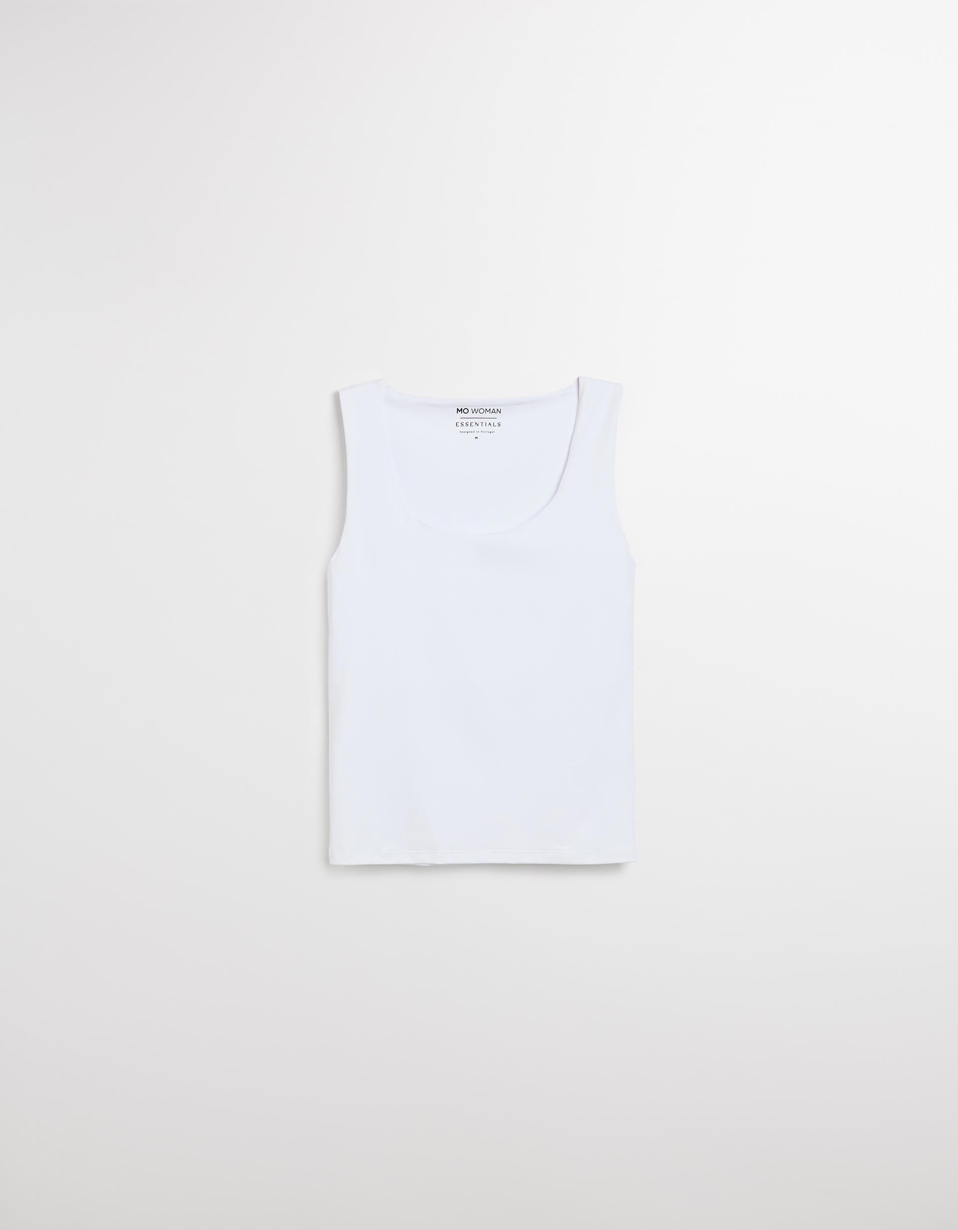 Comprar Online Tank Top, Mulher, Branco 