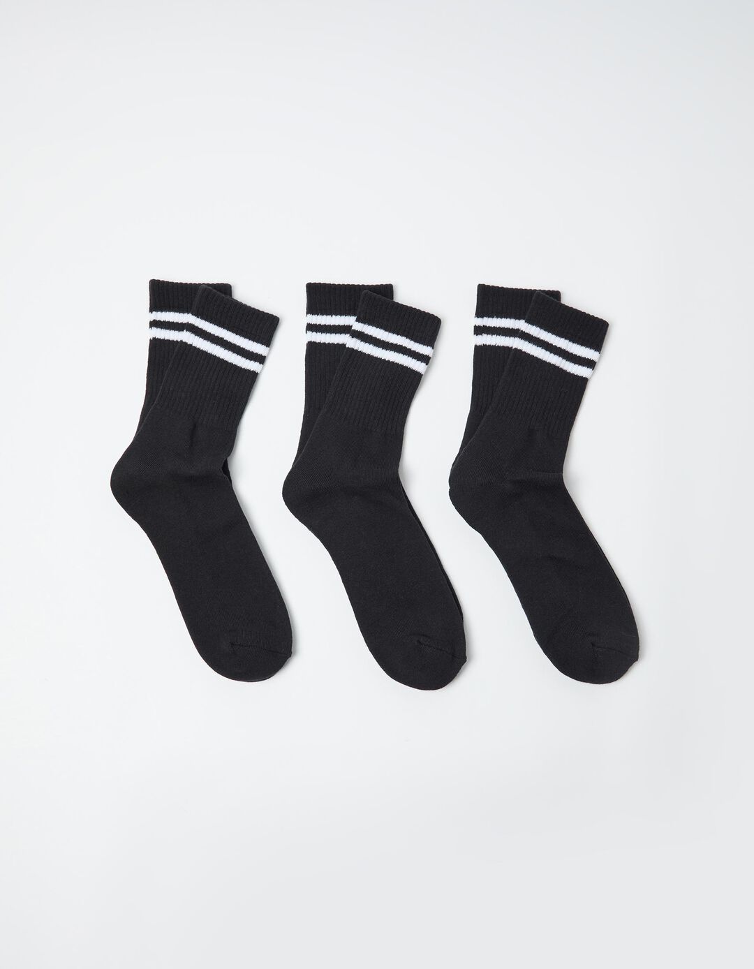 Pack 3 Pares de Meias, Homem, Preto