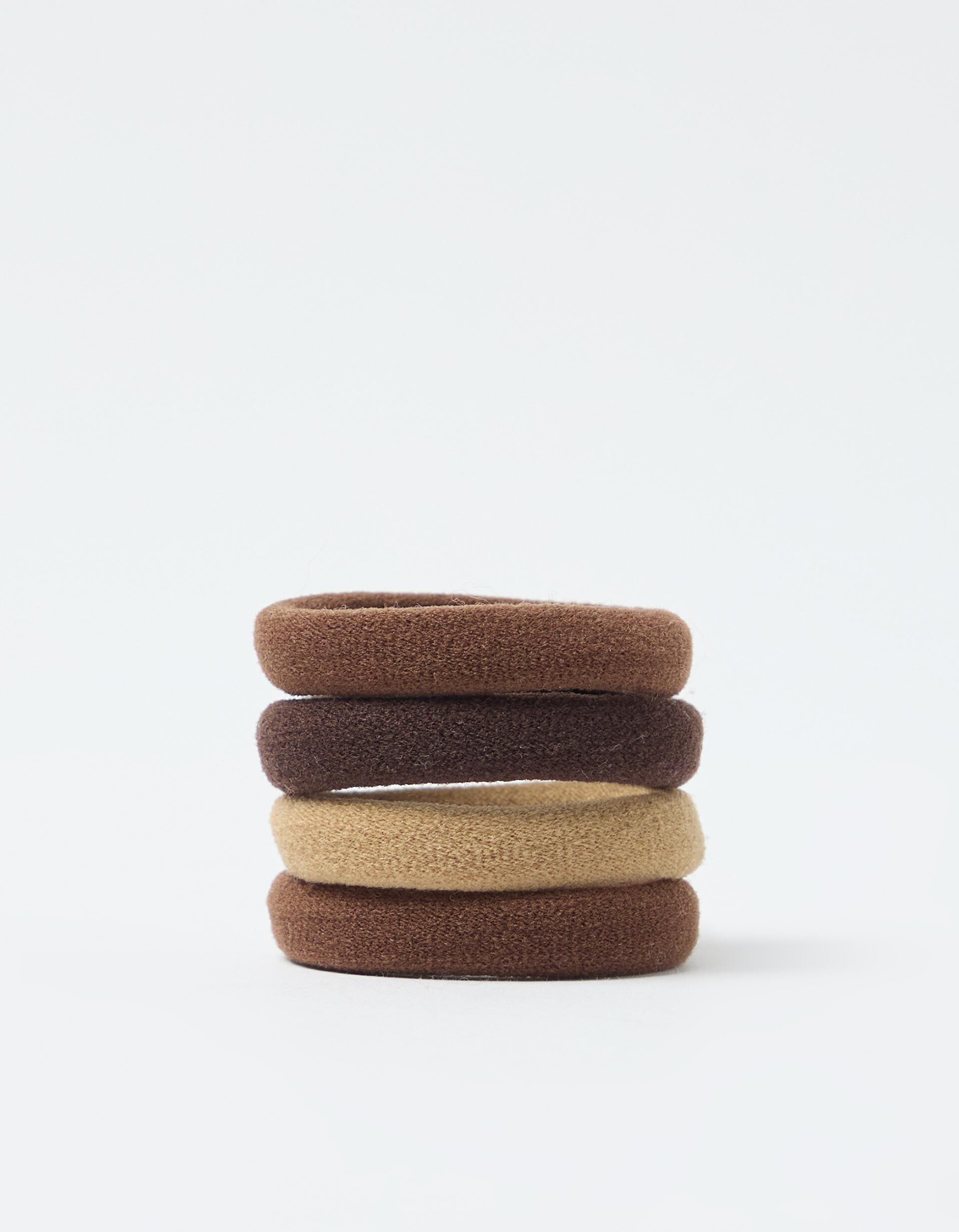 Comprar Online Pack El&aacute;sticos B&aacute;sicos, Mulher, Castanho