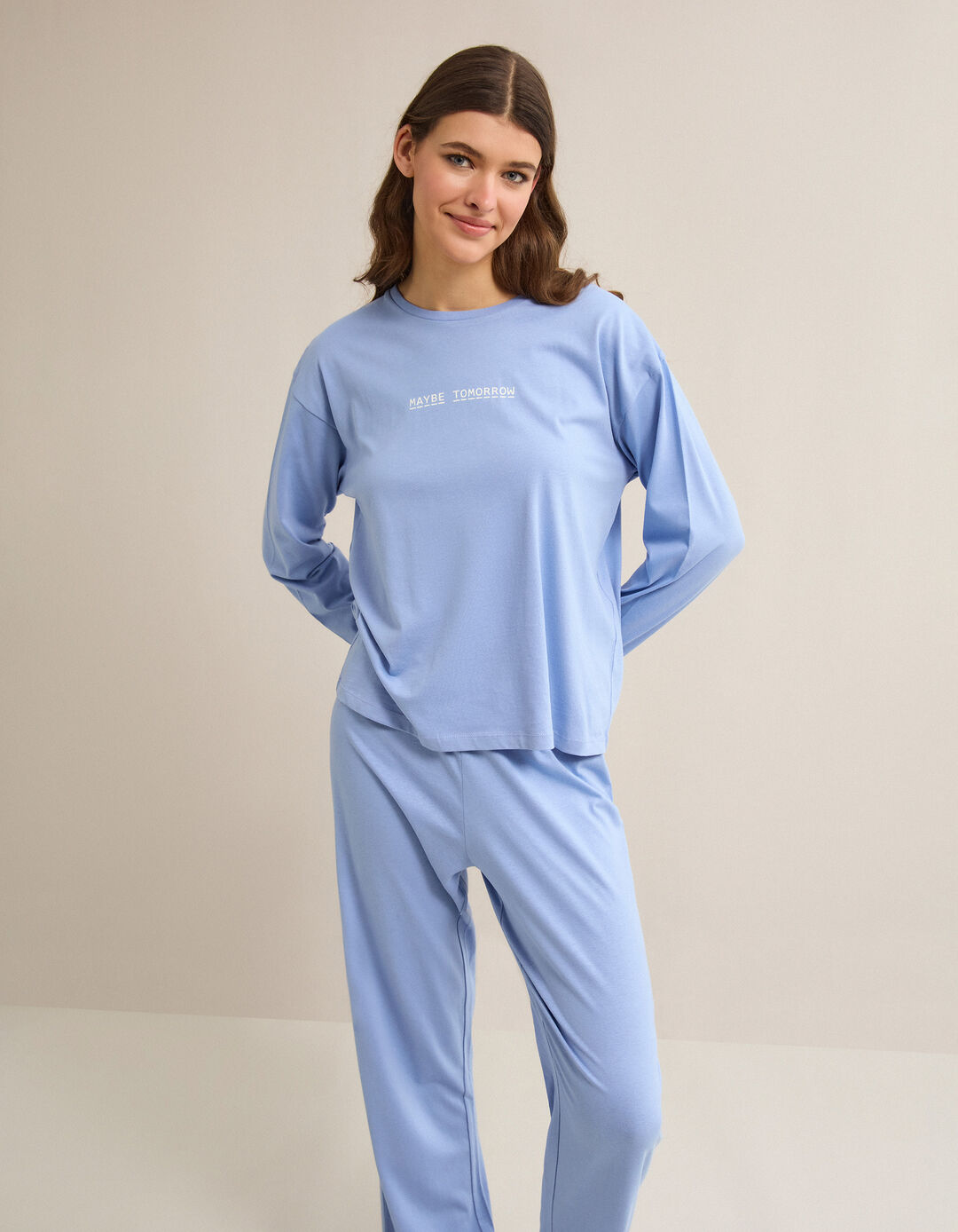 Pijama, Mulher, Azul Claro