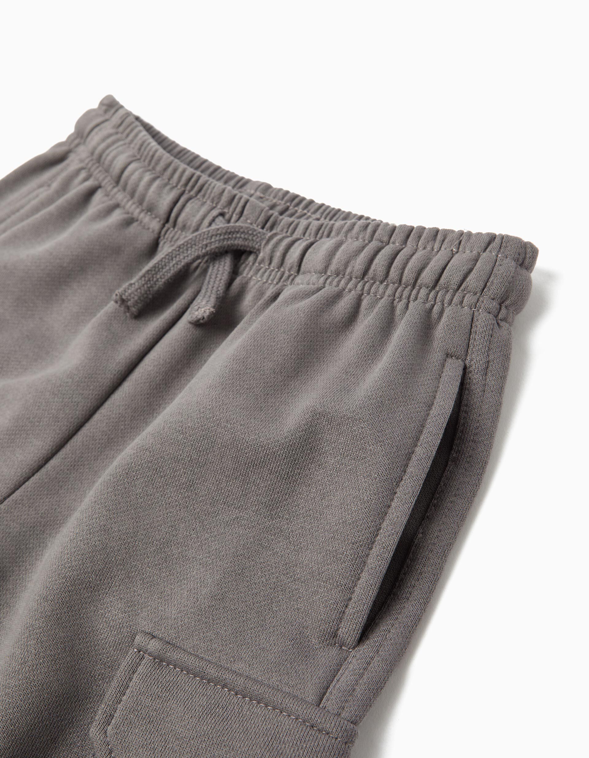 Comprar Online Cal&ccedil;&otilde;es Cargo, Menino, Cinzento