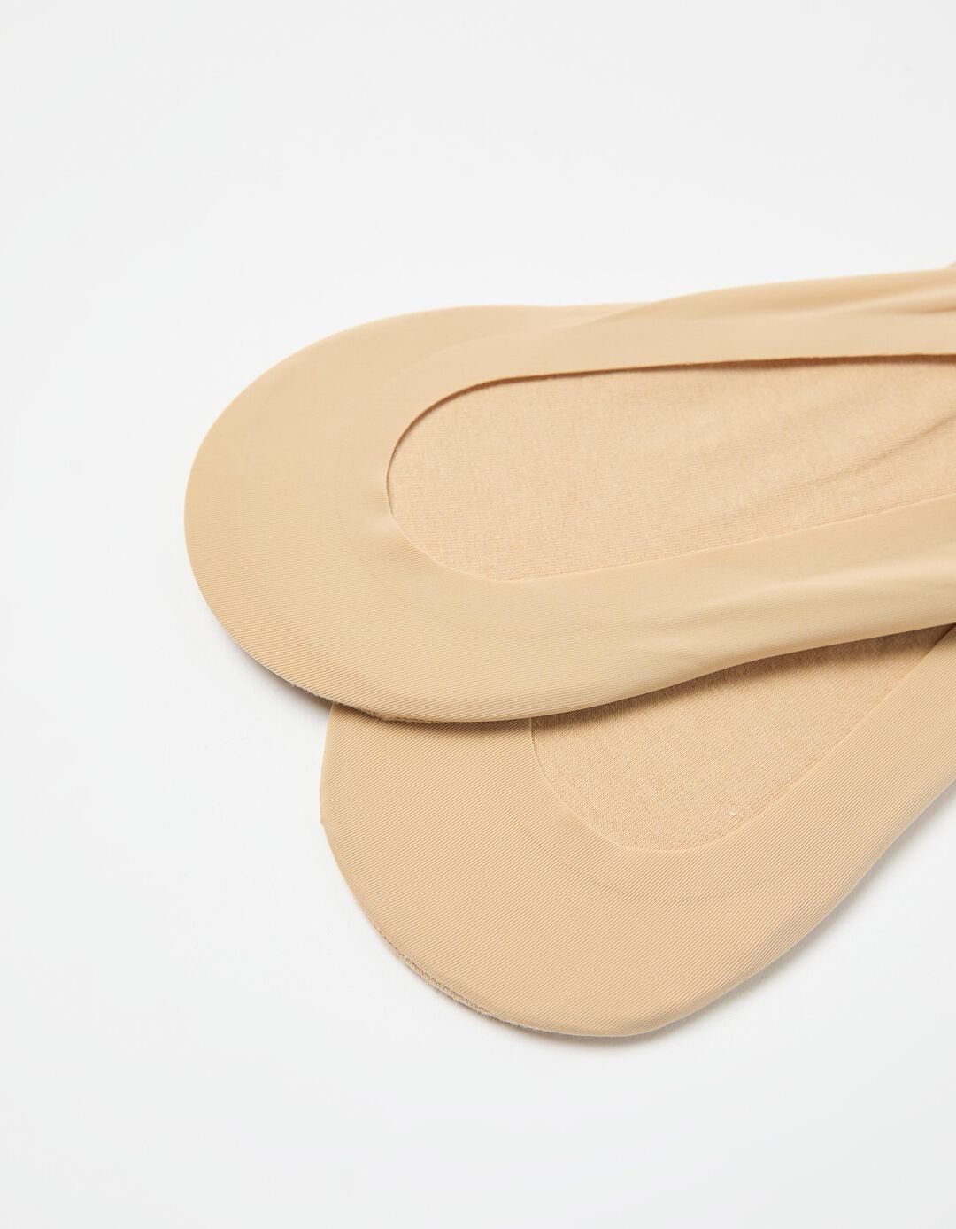 Pack 2 Pares de Meias Invis&iacute;veis, Mulher, Bege