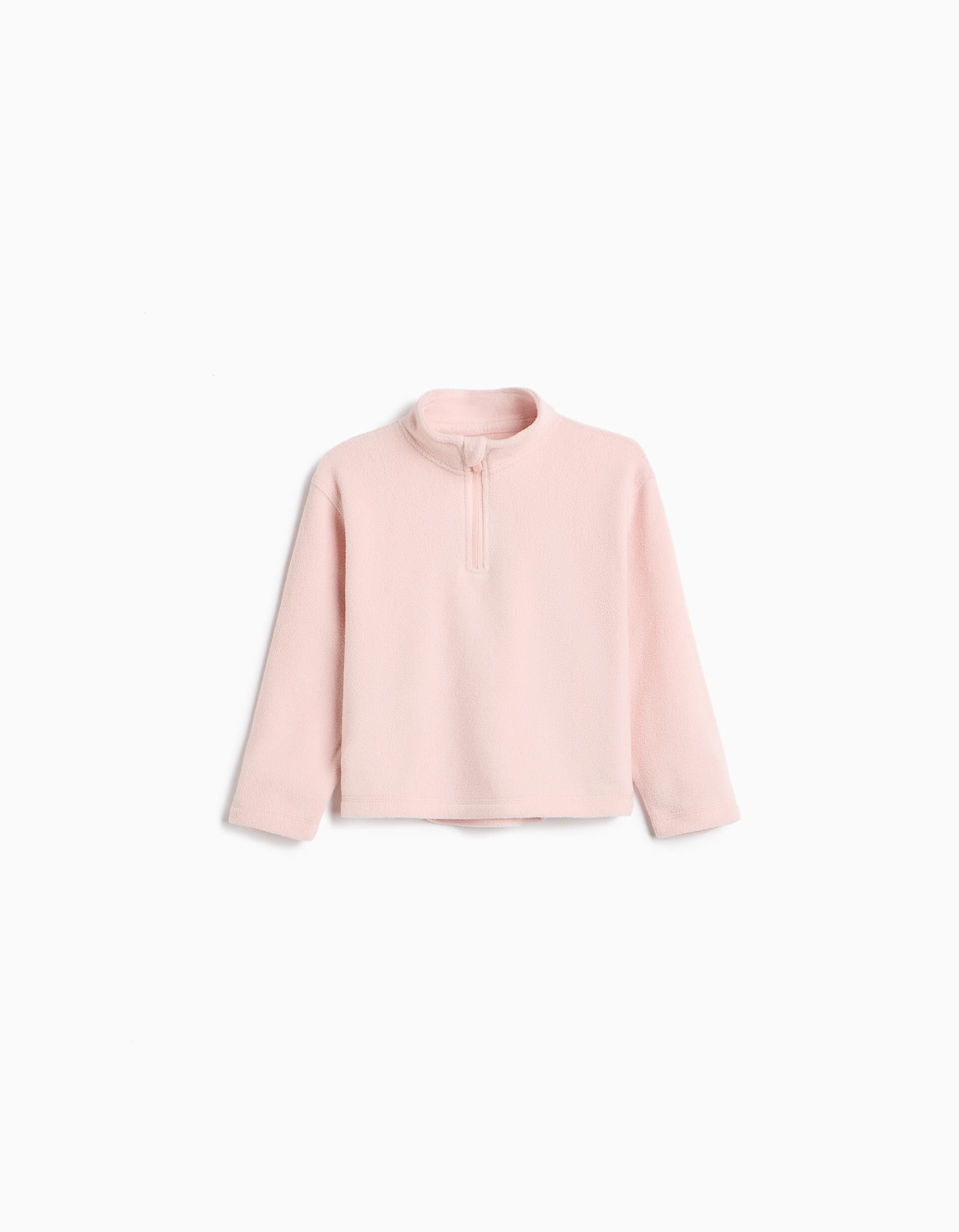 Comprar Online Camisola Polar, Menina, Rosa Claro