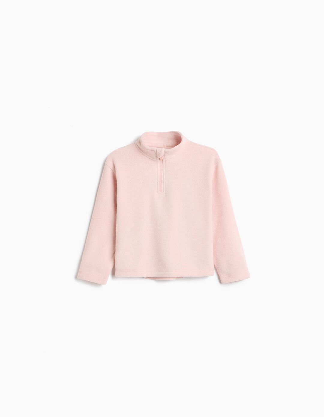 Camisola Polar, Menina, Rosa Claro
