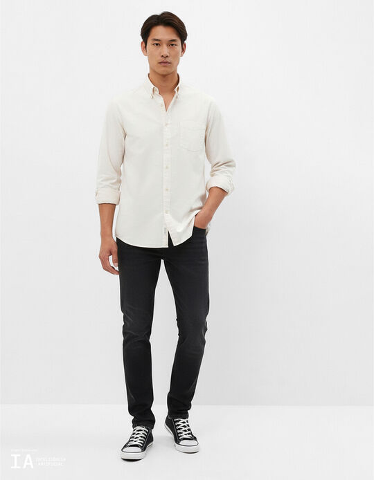 Comprar Online Jeans Skinny Fit, Homem, Preto