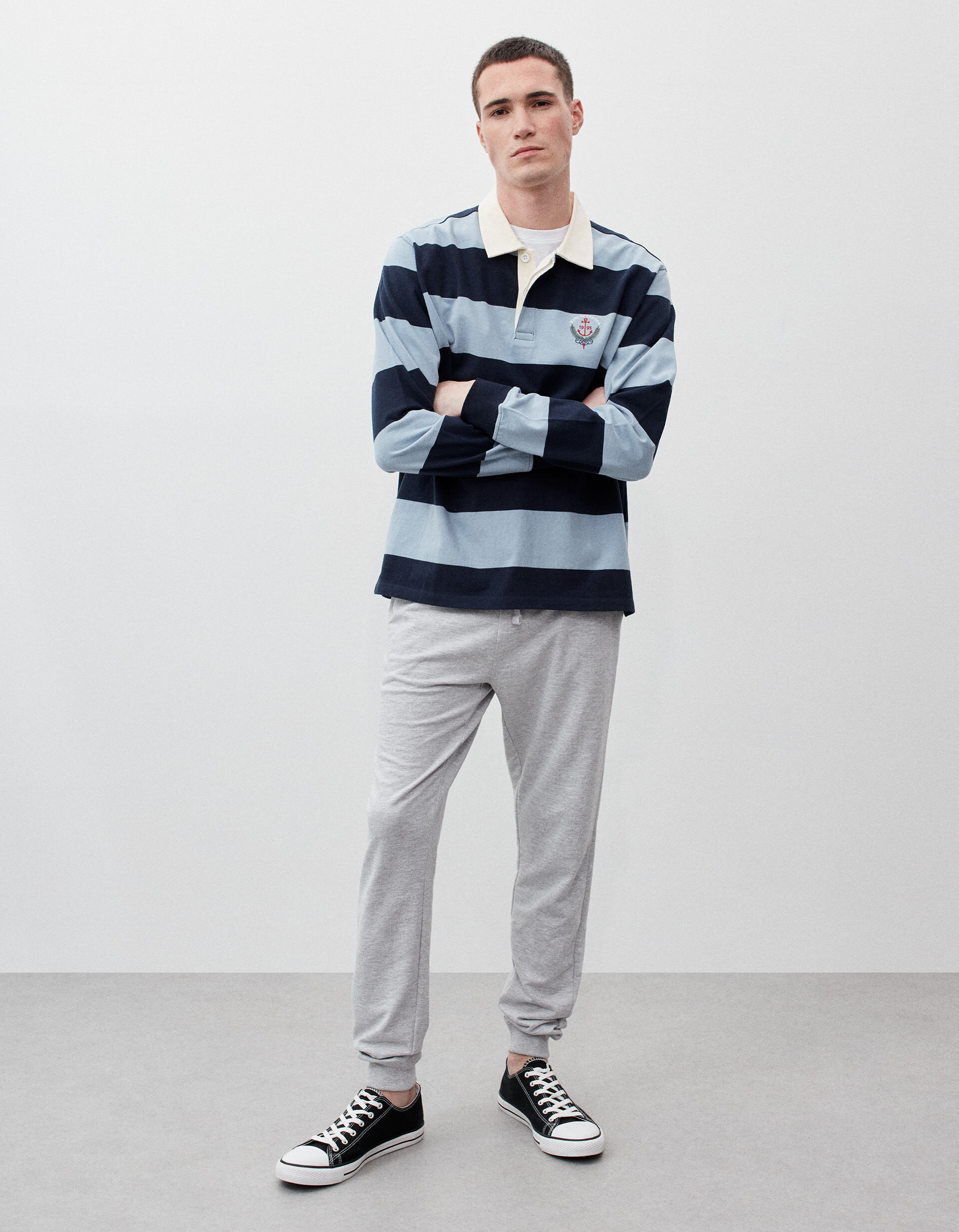 Comprar Online Cal&ccedil;as Jogging, Homem, Cinza