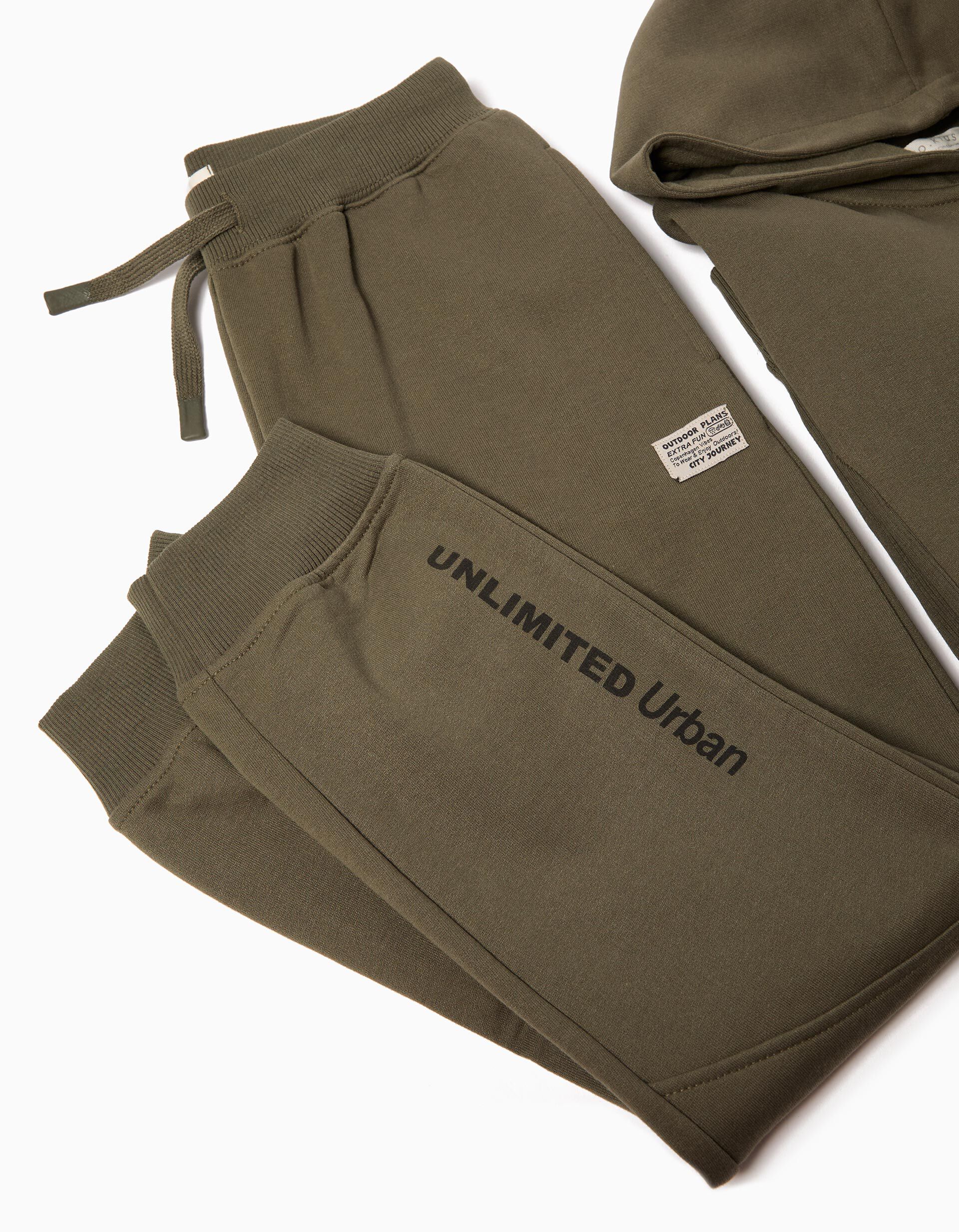 Comprar Online Conjunto de Jogging, Menino, Verde Escuro