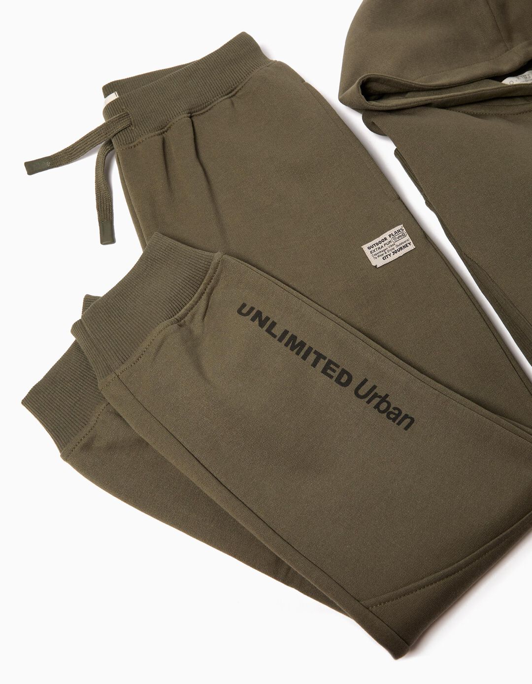 Conjunto de Jogging, Menino, Verde Escuro