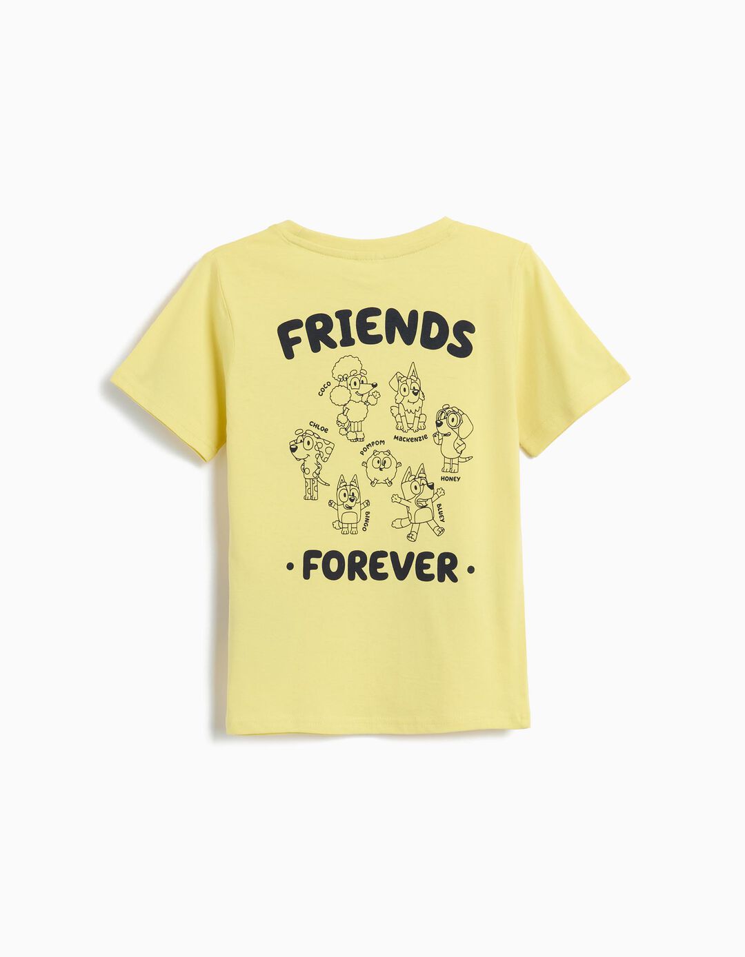 T-shirt 'Bluey', Menino, Amarelo Claro 