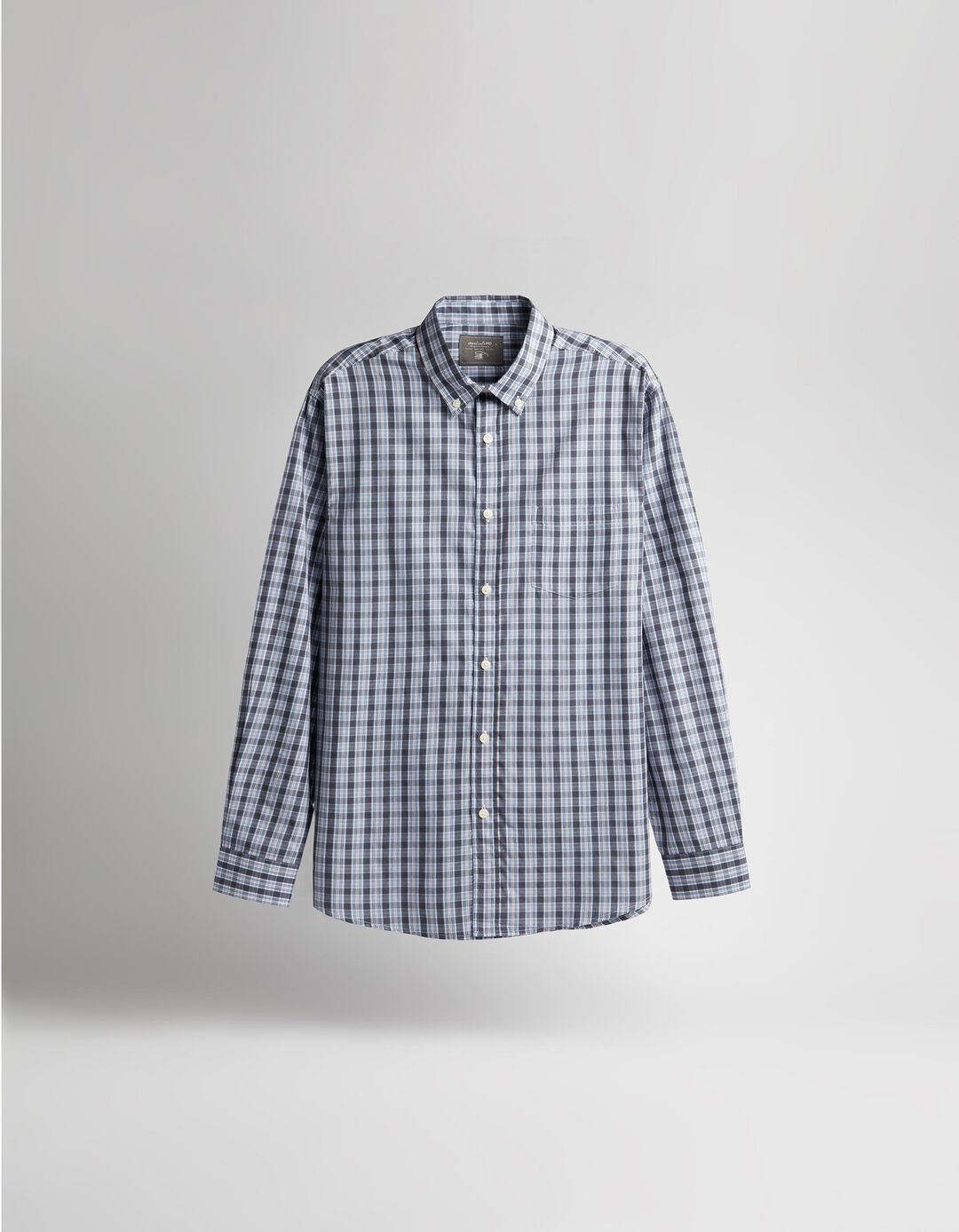 Checkered Long Sleeve Shirt, Men, Multiple colors