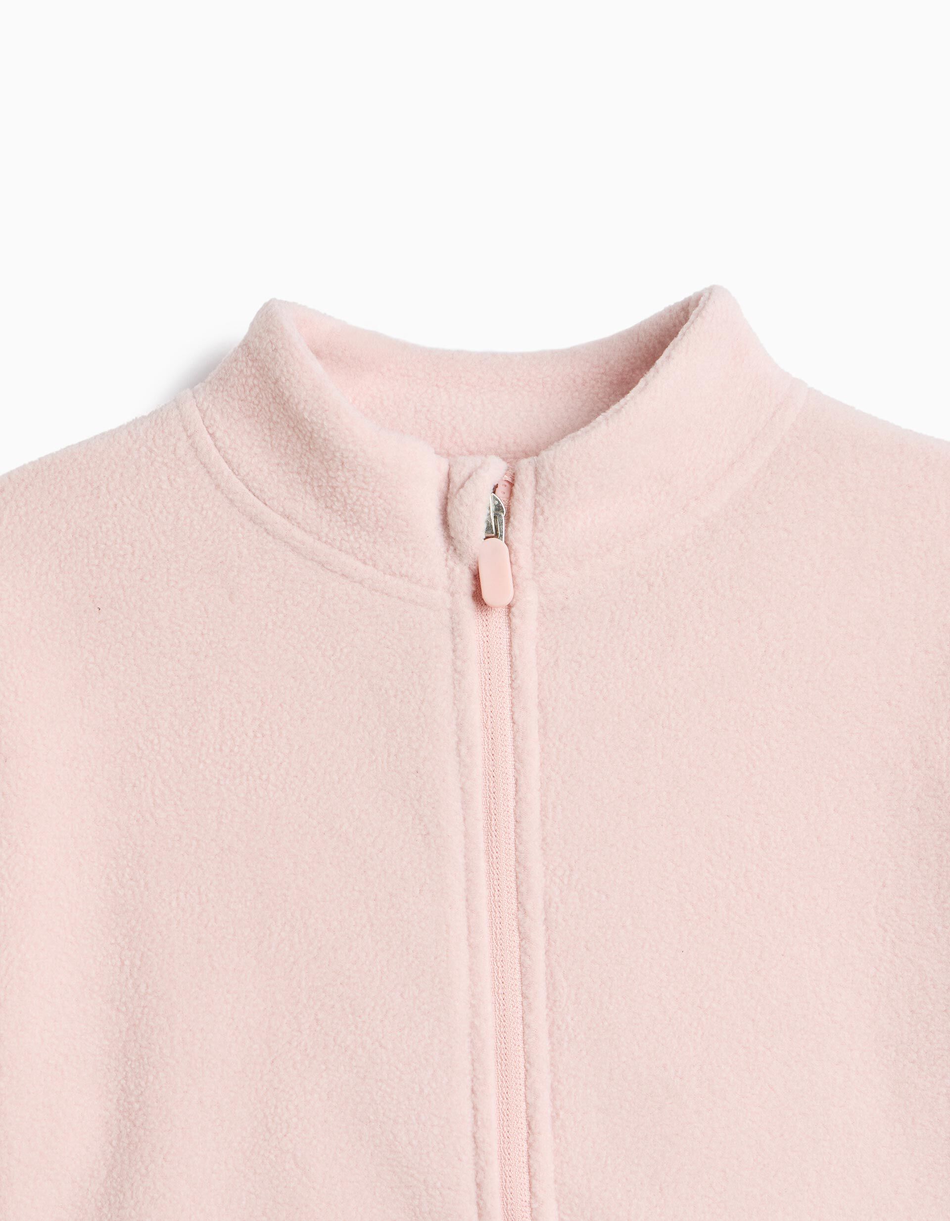 Comprar Online Casaco Polar, Menina, Rosa Claro