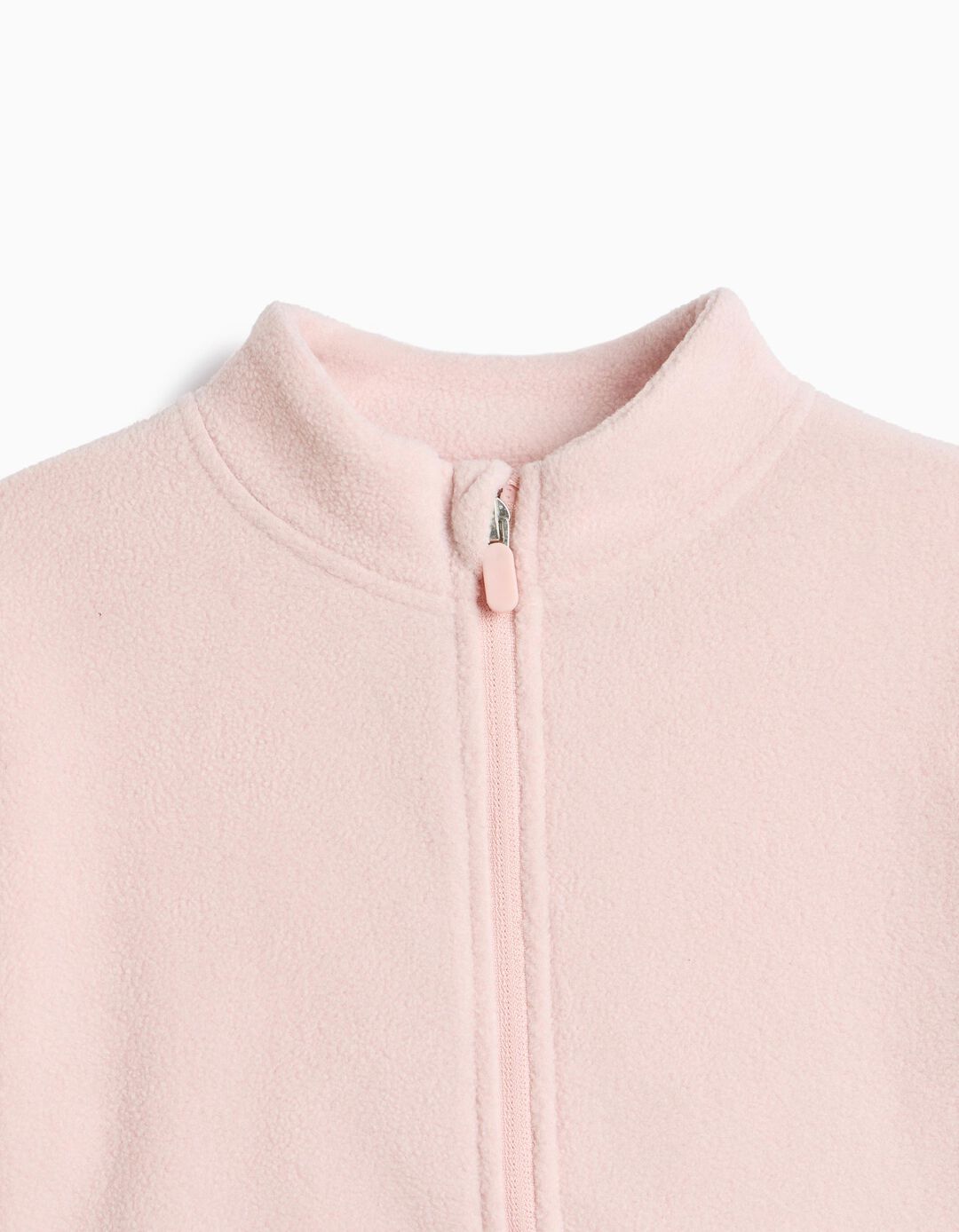 Casaco Polar, Menina, Rosa Claro