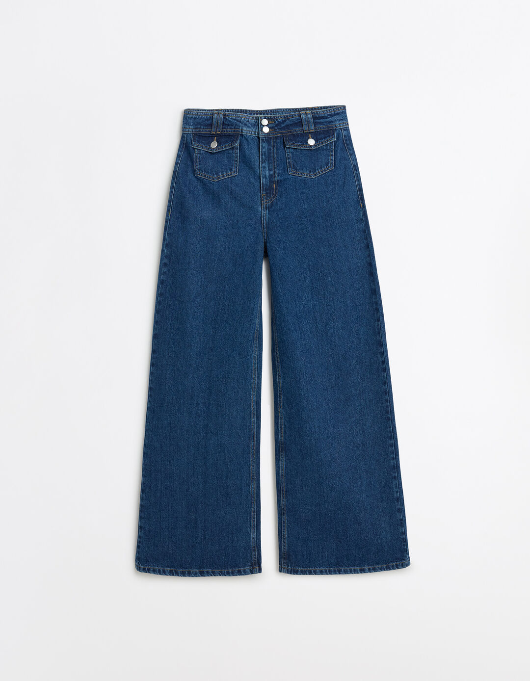 Cal&ccedil;as de Ganga, Mulher, Azul Escuro