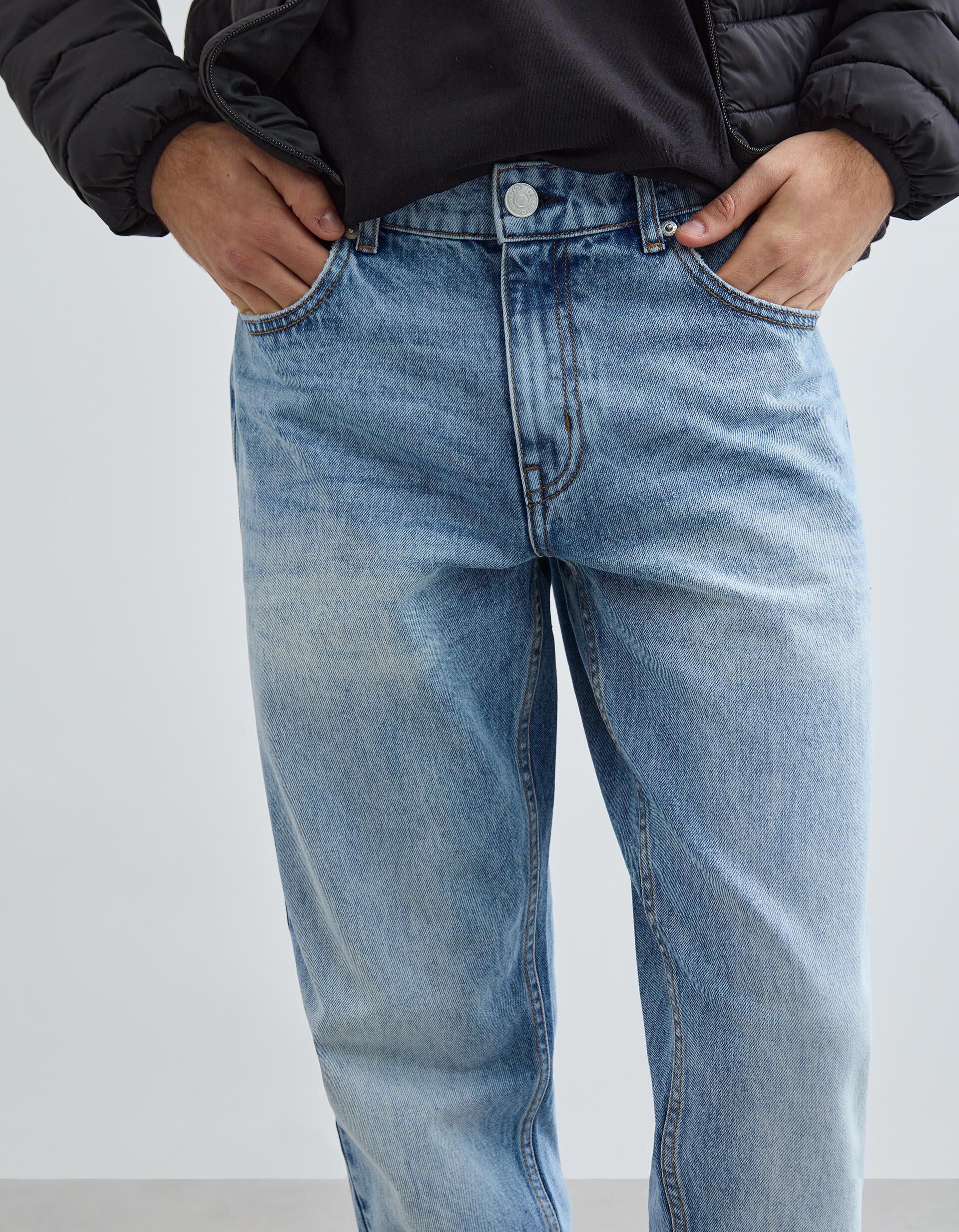 Comprar Online Cal&ccedil;as de Ganga 'Slim Fit', Homem, Azul Claro