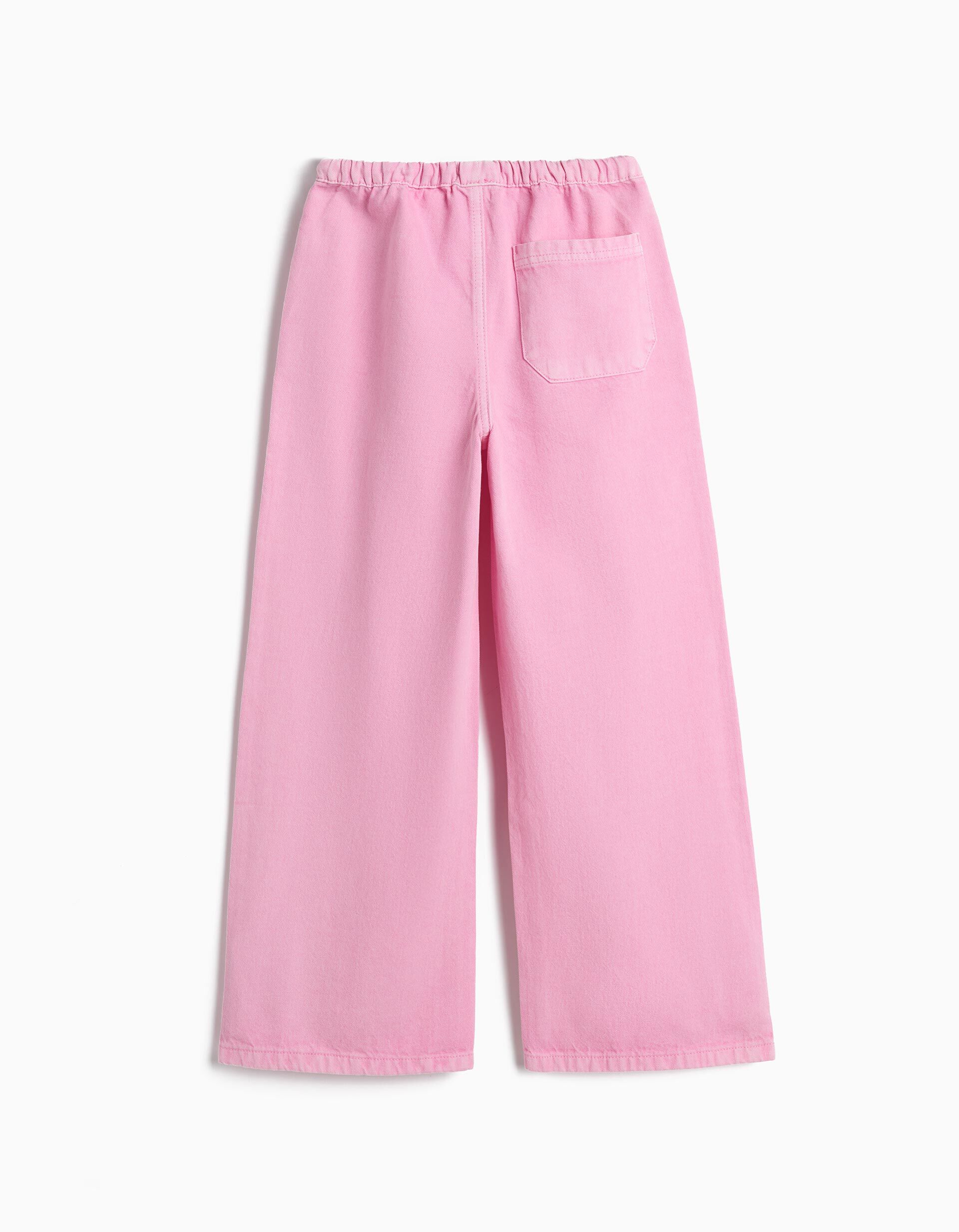 Comprar Online Cal&ccedil;as de Ganga 'Wide Leg', Menina, Rosa