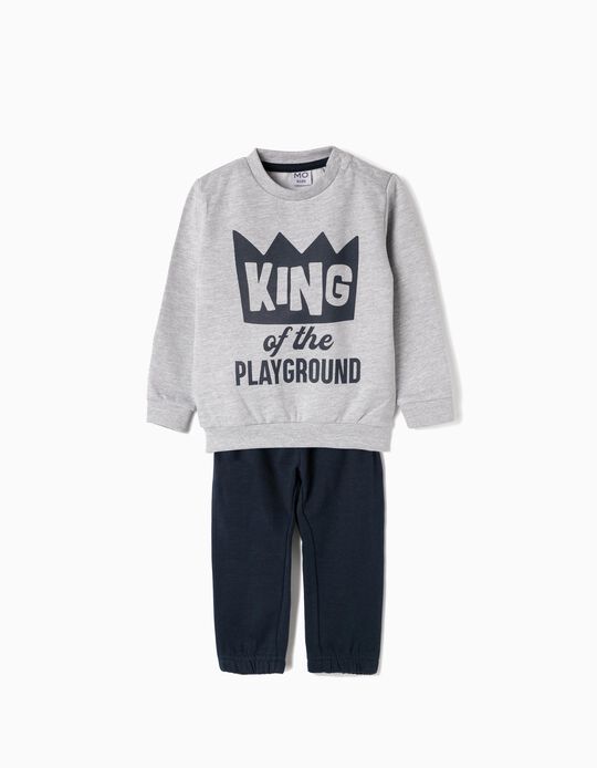 Fato de treino bicolor