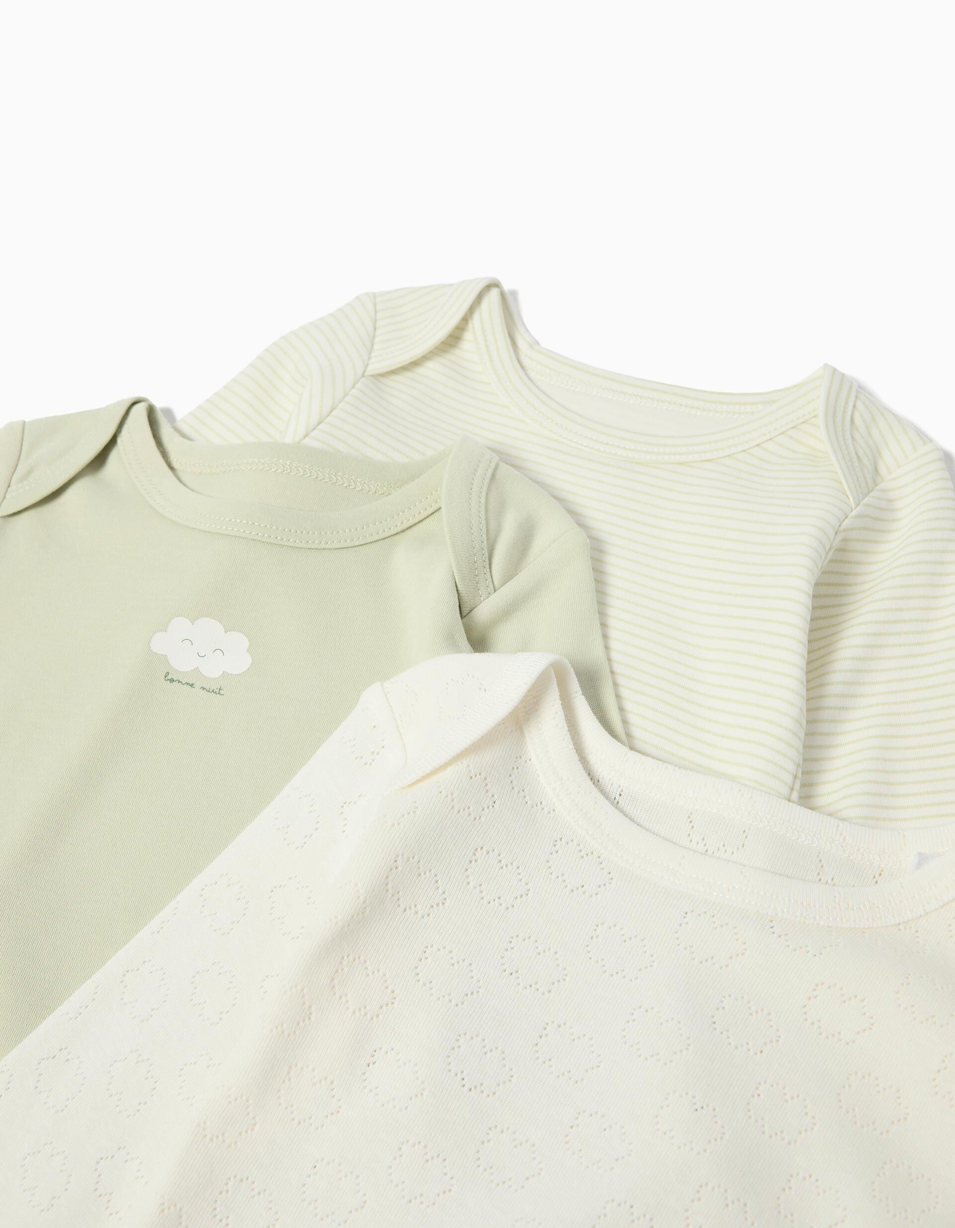 Comprar Online Pack 3 Bodies de Manga Comprida, Menina, Multicor