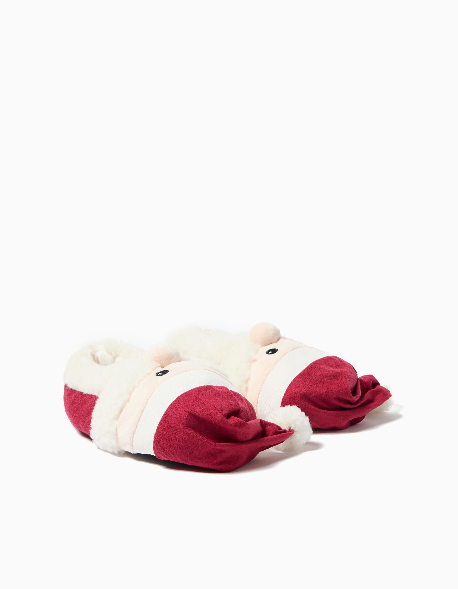 Comprar Online Pantufas de Natal, Crian&ccedil;a, Vermelho
