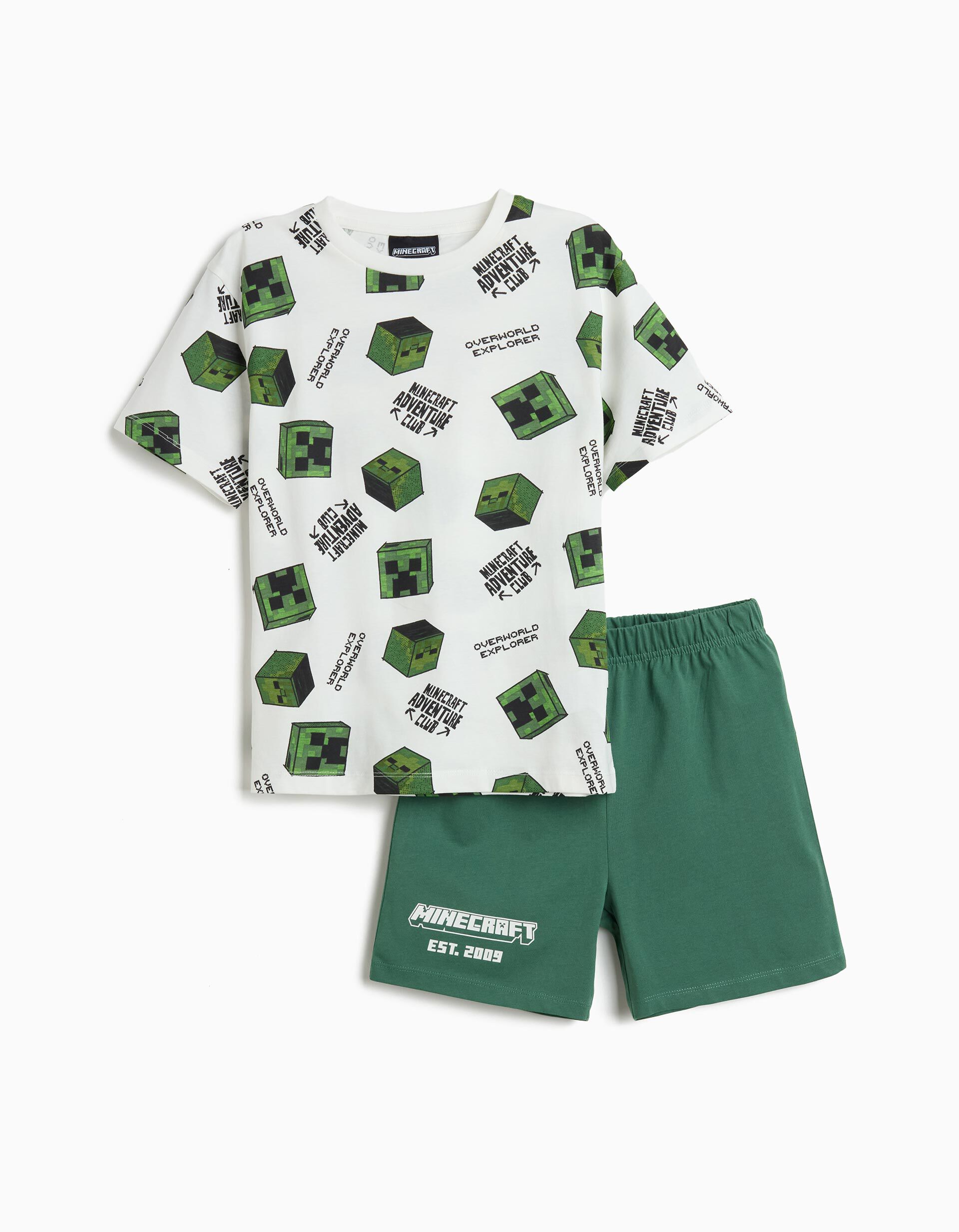 Comprar Online Pijama 'Minecraft', Menino, Branco