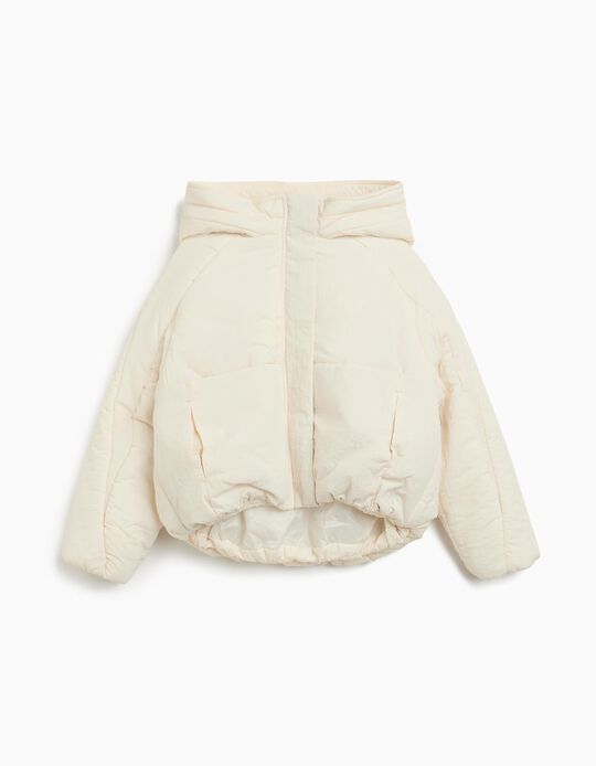 Comprar Online Casaco Acolchoado, Menina, Cinzento Claro