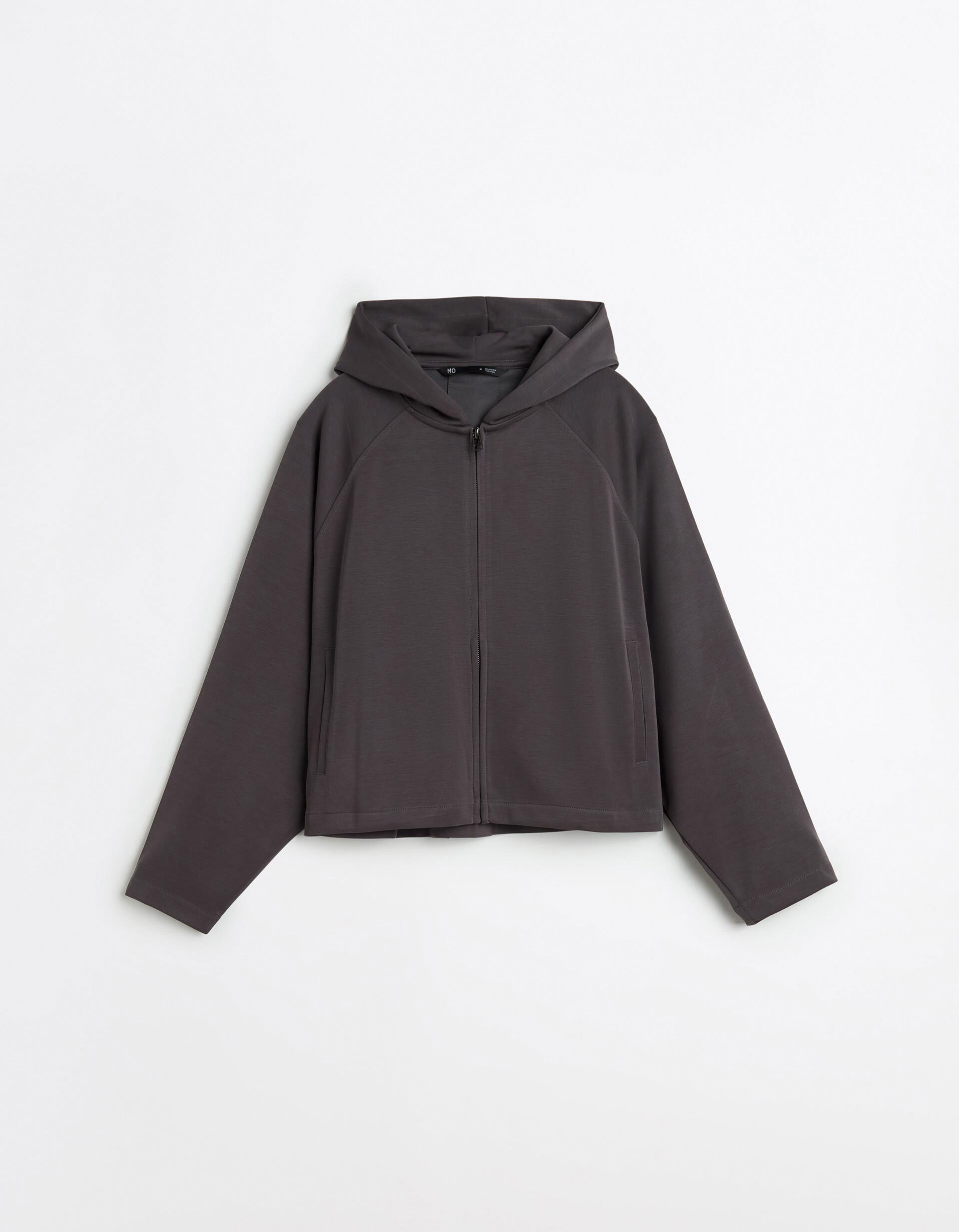 Comprar Online Casaco com Capuz, Mulher, Cinzento